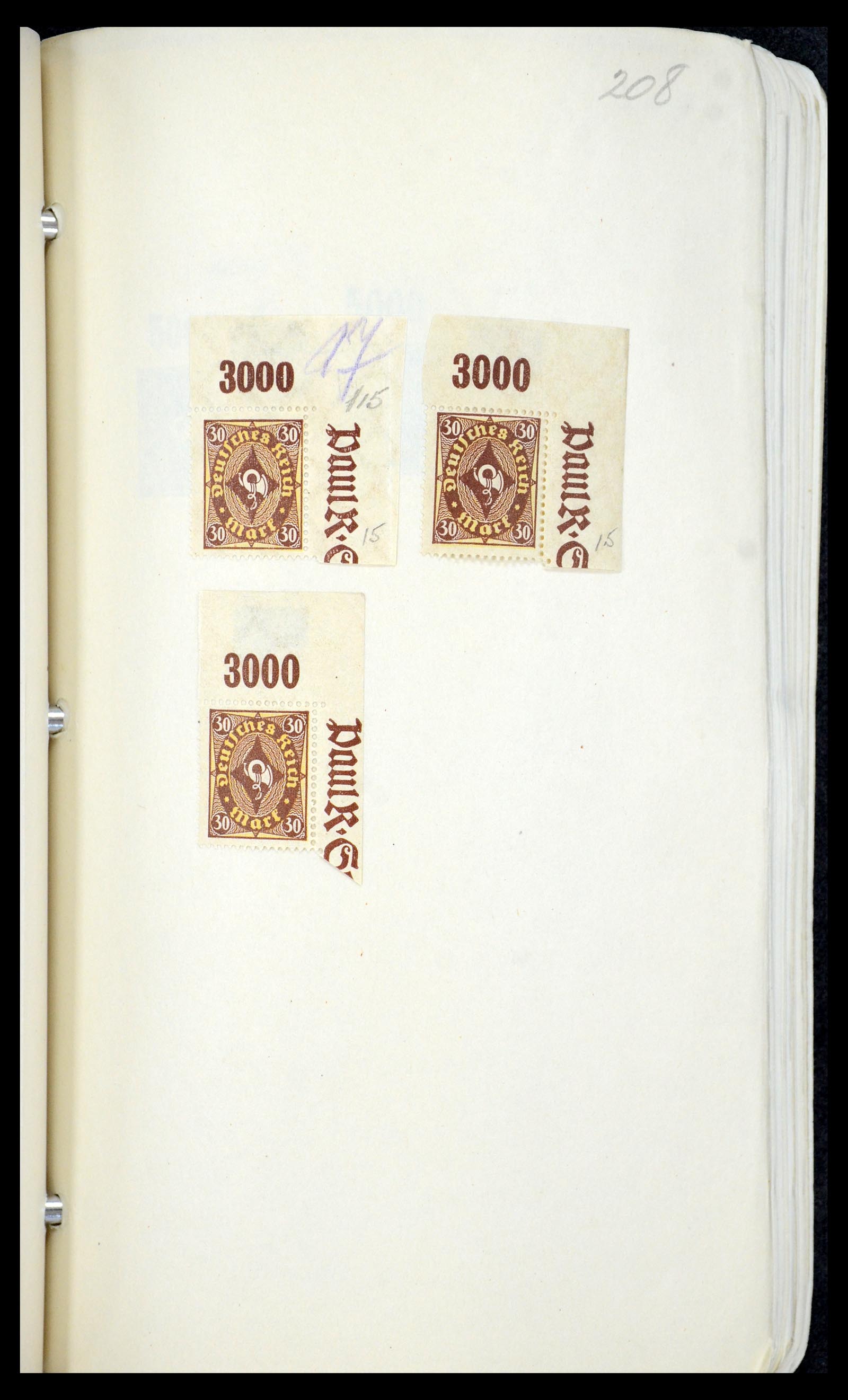 35565 061 - Postzegelverzameling 35565 Duitse Rijk infla 1919-1923.