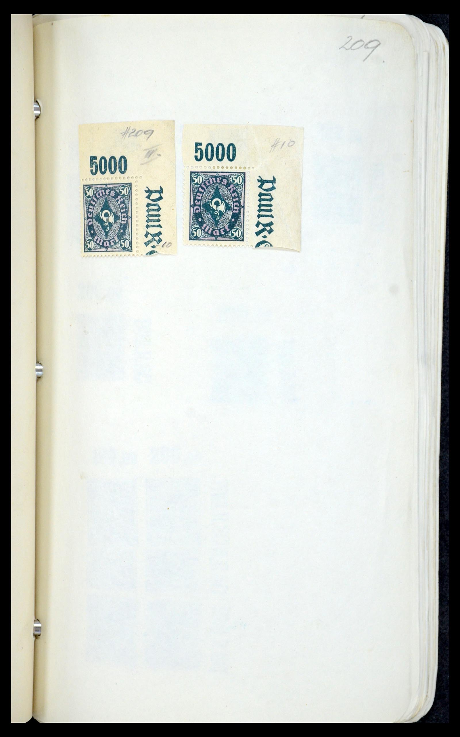 35565 062 - Postzegelverzameling 35565 Duitse Rijk infla 1919-1923.