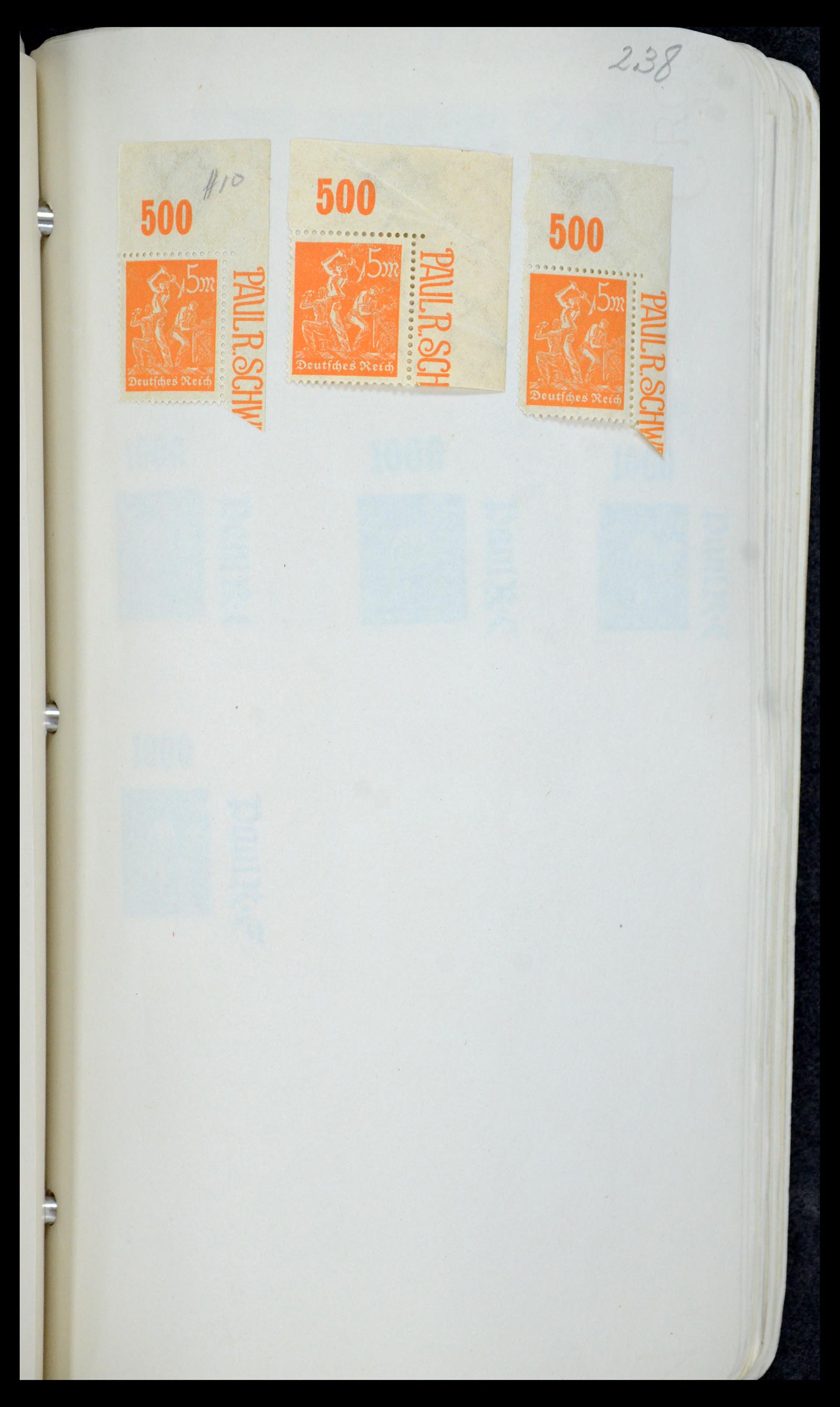 35565 069 - Postzegelverzameling 35565 Duitse Rijk infla 1919-1923.