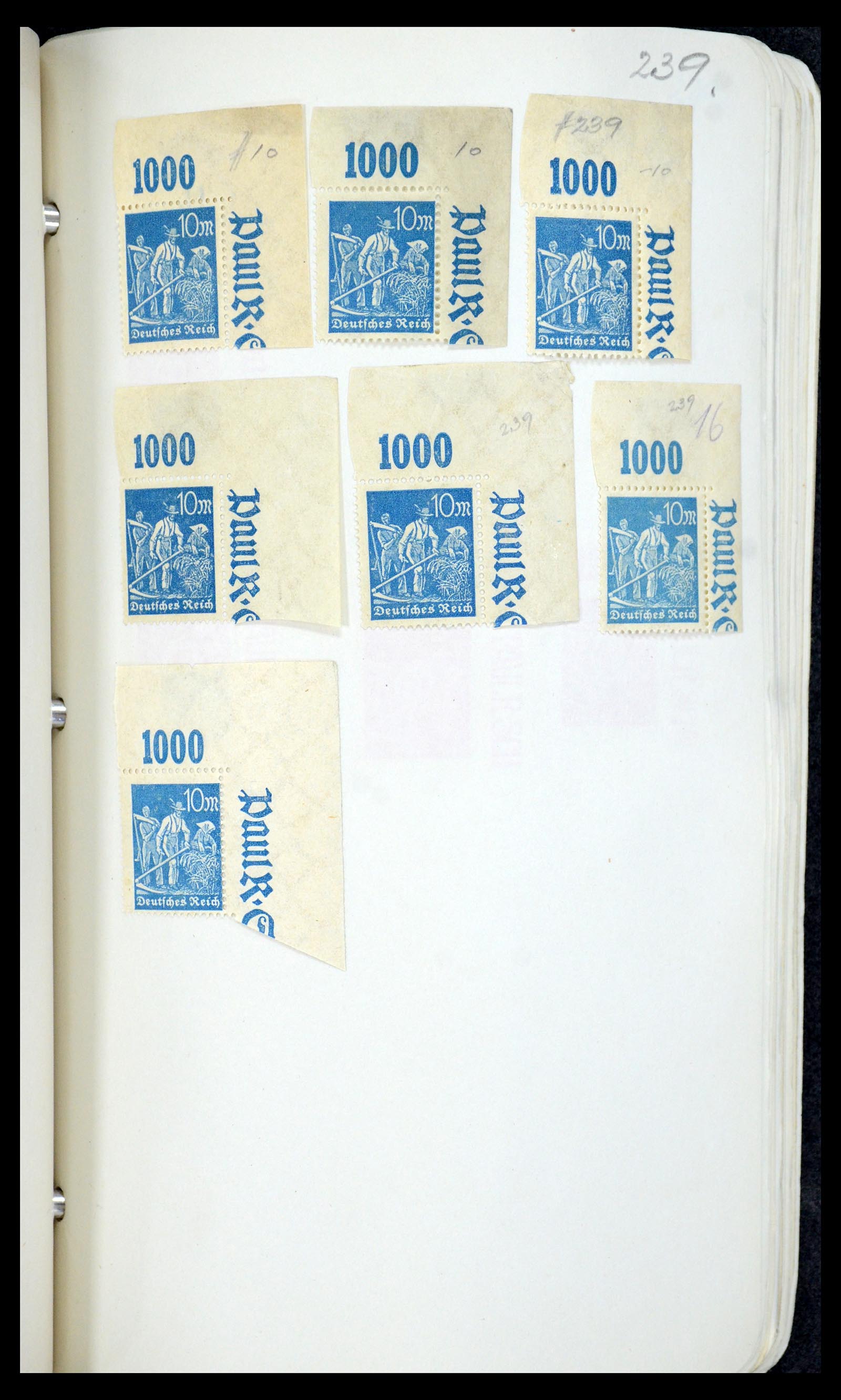35565 070 - Postzegelverzameling 35565 Duitse Rijk infla 1919-1923.