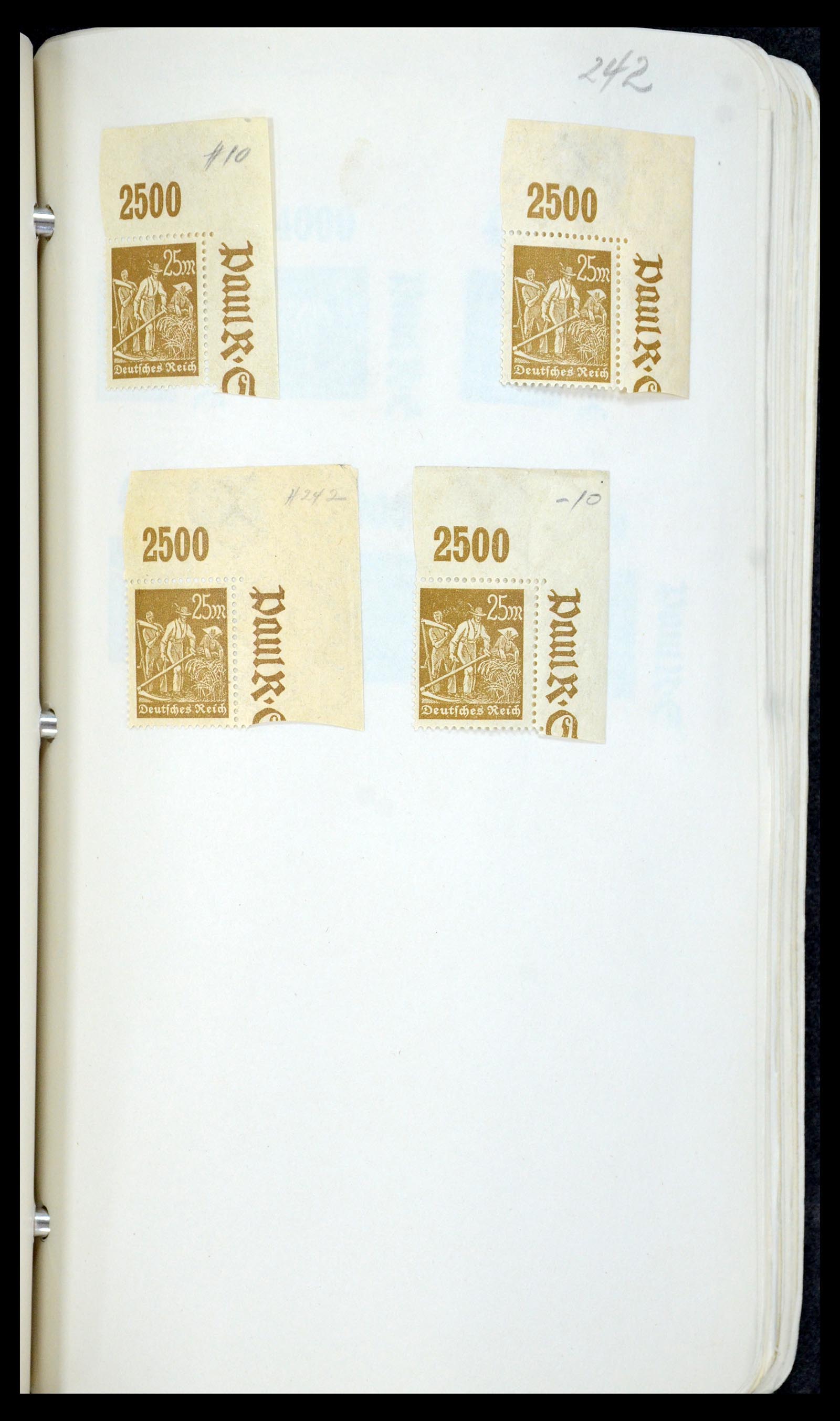 35565 073 - Postzegelverzameling 35565 Duitse Rijk infla 1919-1923.