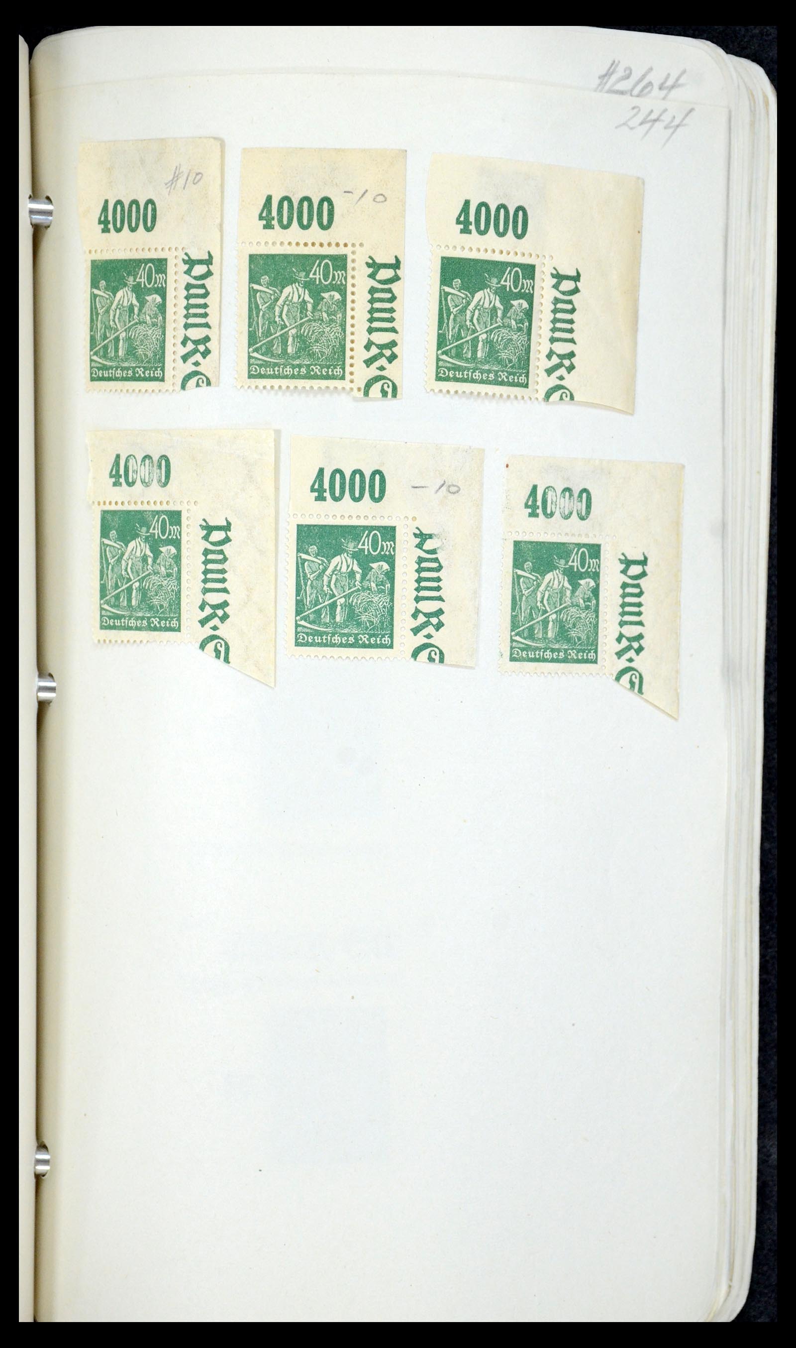 35565 074 - Postzegelverzameling 35565 Duitse Rijk infla 1919-1923.