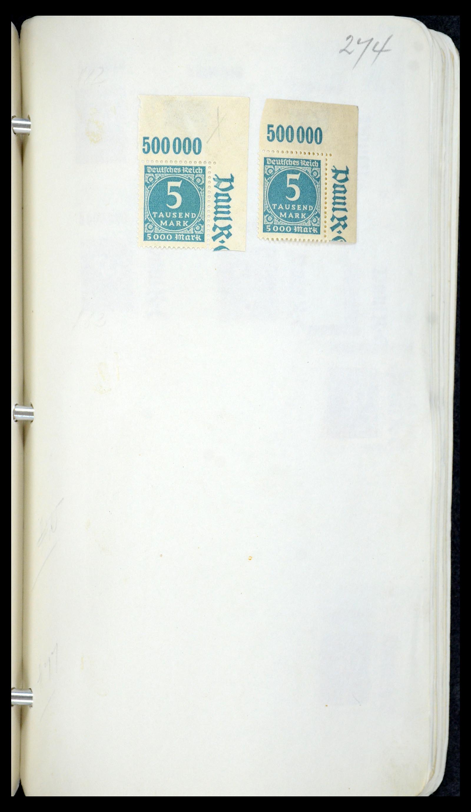 35565 078 - Postzegelverzameling 35565 Duitse Rijk infla 1919-1923.
