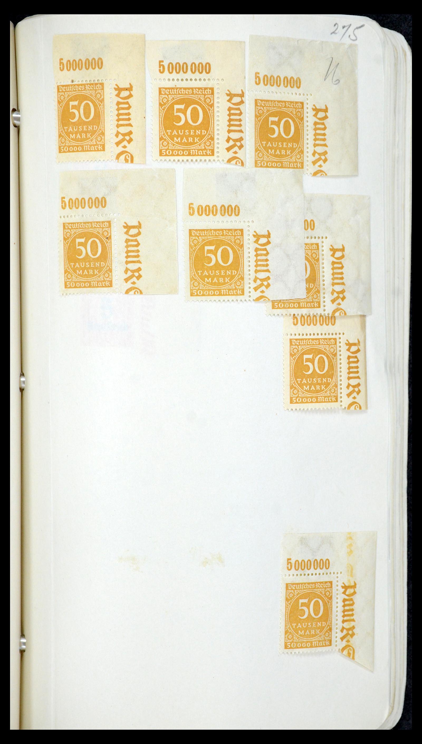 35565 079 - Postzegelverzameling 35565 Duitse Rijk infla 1919-1923.
