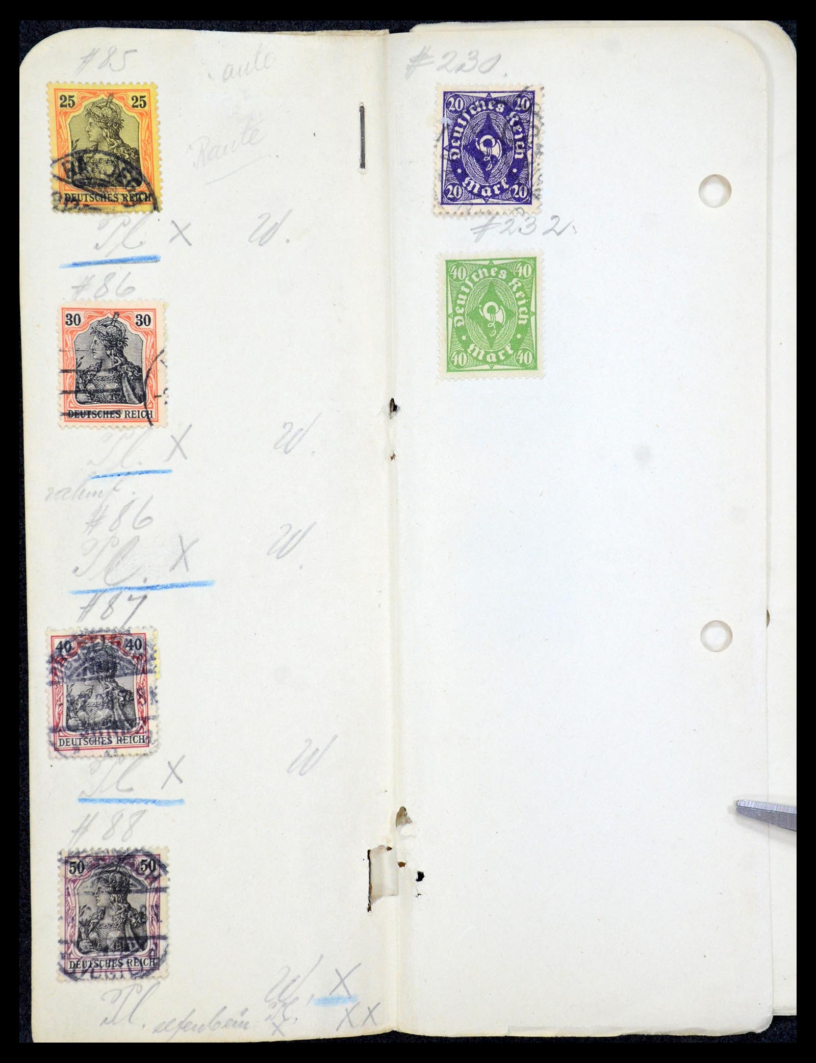 35565 903 - Postzegelverzameling 35565 Duitse Rijk infla 1919-1923.