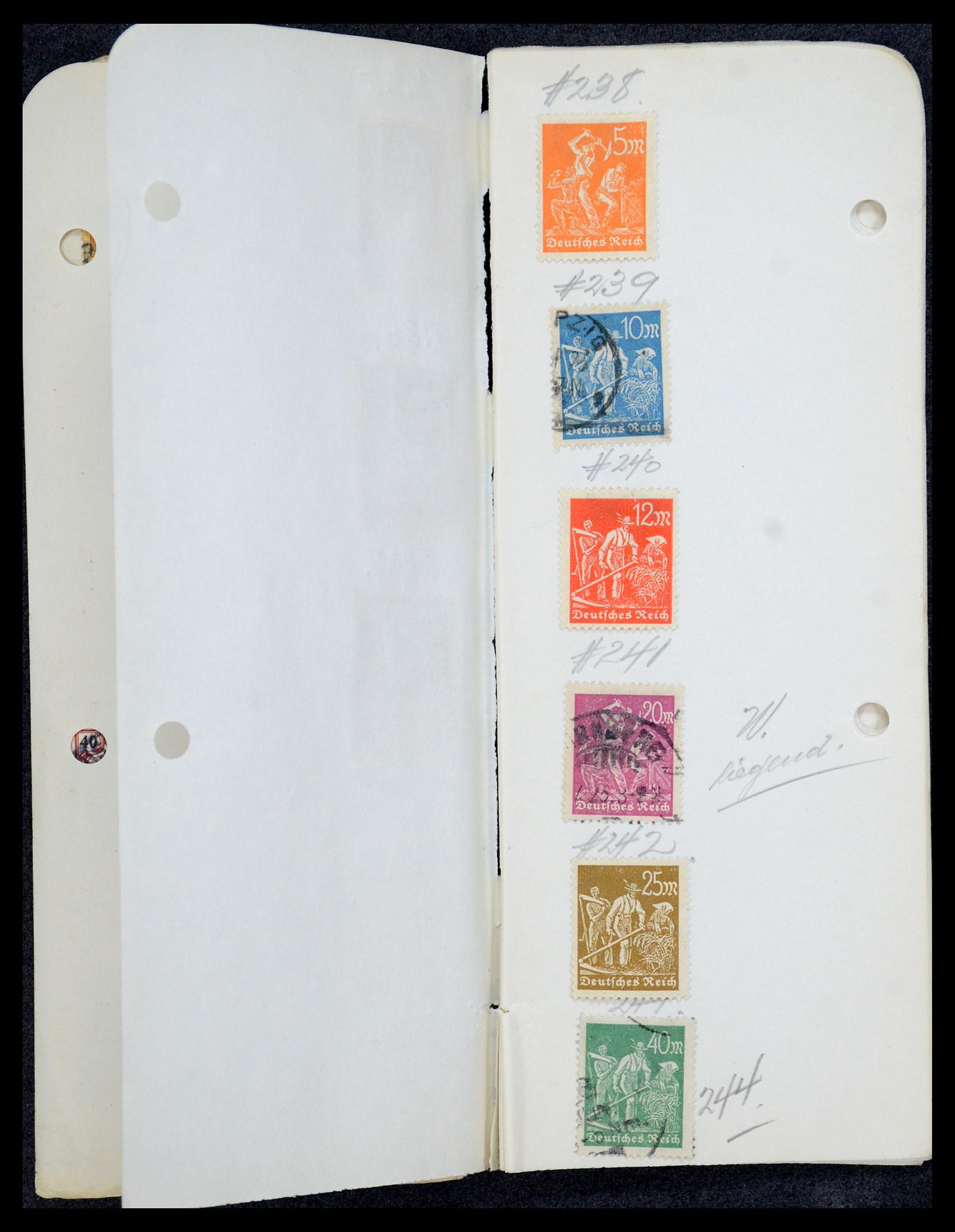 35565 905 - Postzegelverzameling 35565 Duitse Rijk infla 1919-1923.