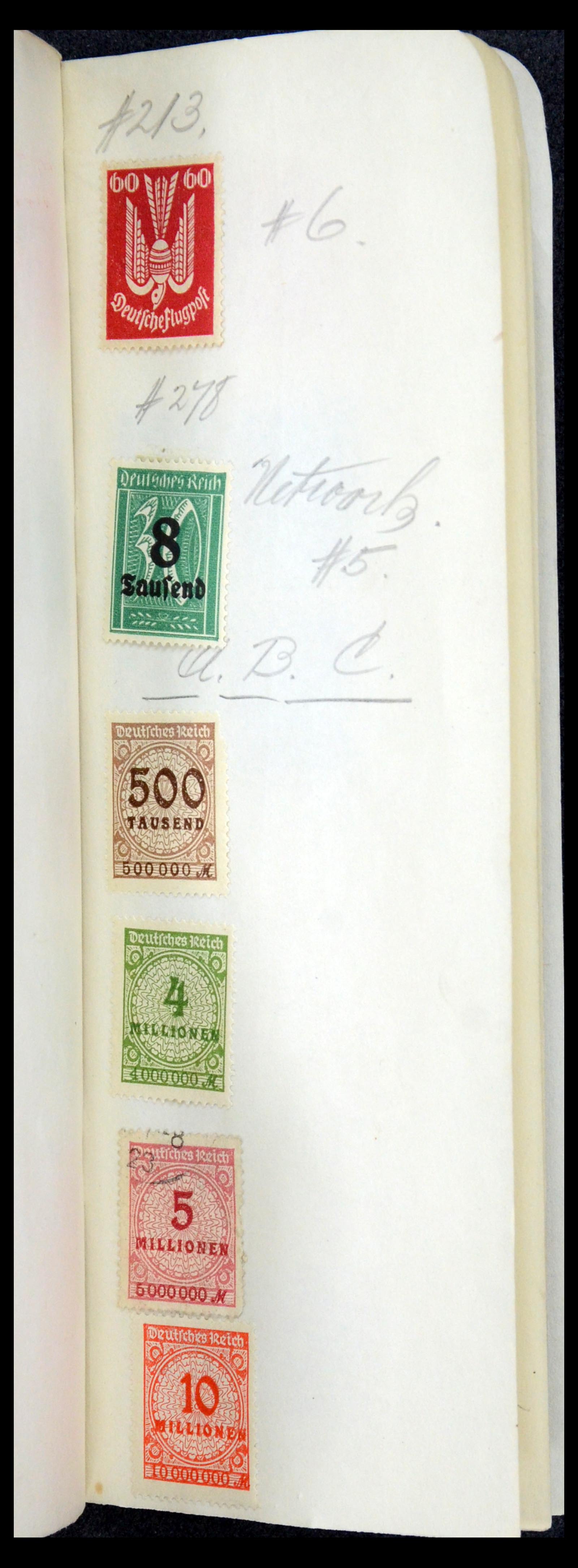 35565 912 - Postzegelverzameling 35565 Duitse Rijk infla 1919-1923.