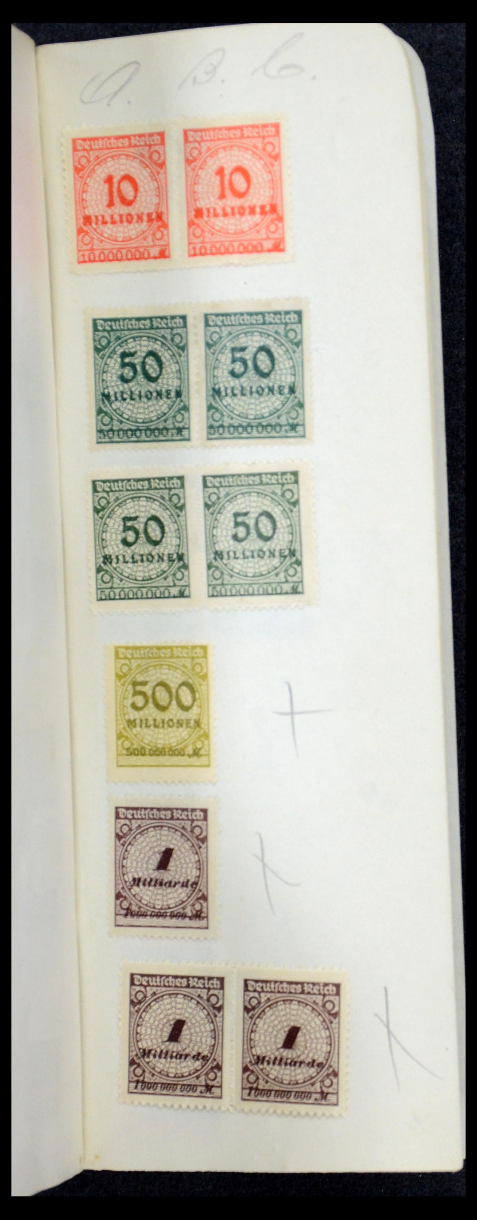 35565 913 - Postzegelverzameling 35565 Duitse Rijk infla 1919-1923.