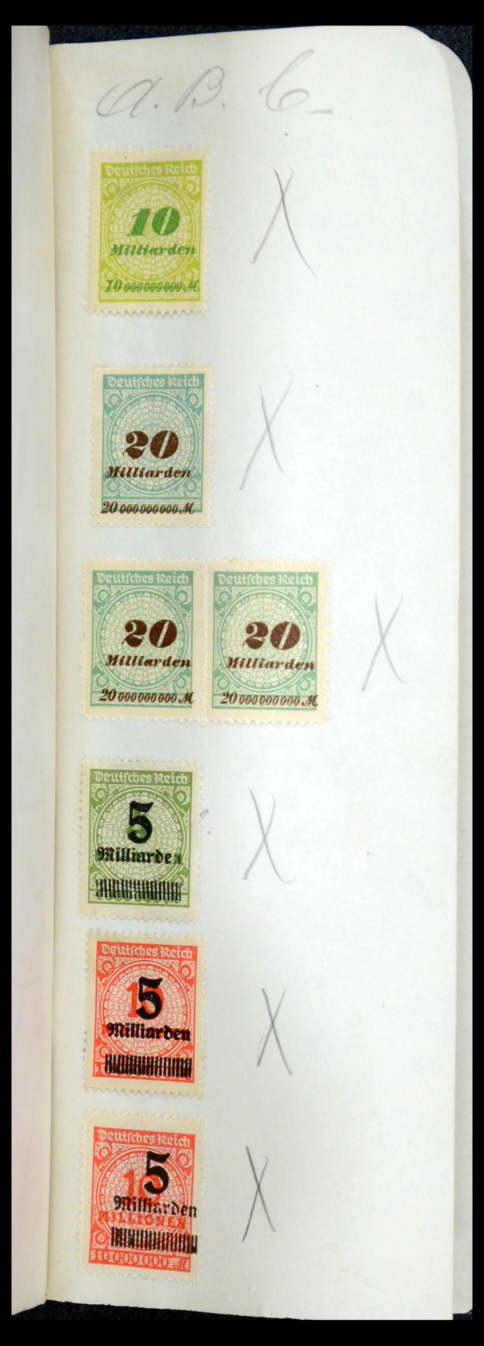 35565 914 - Postzegelverzameling 35565 Duitse Rijk infla 1919-1923.