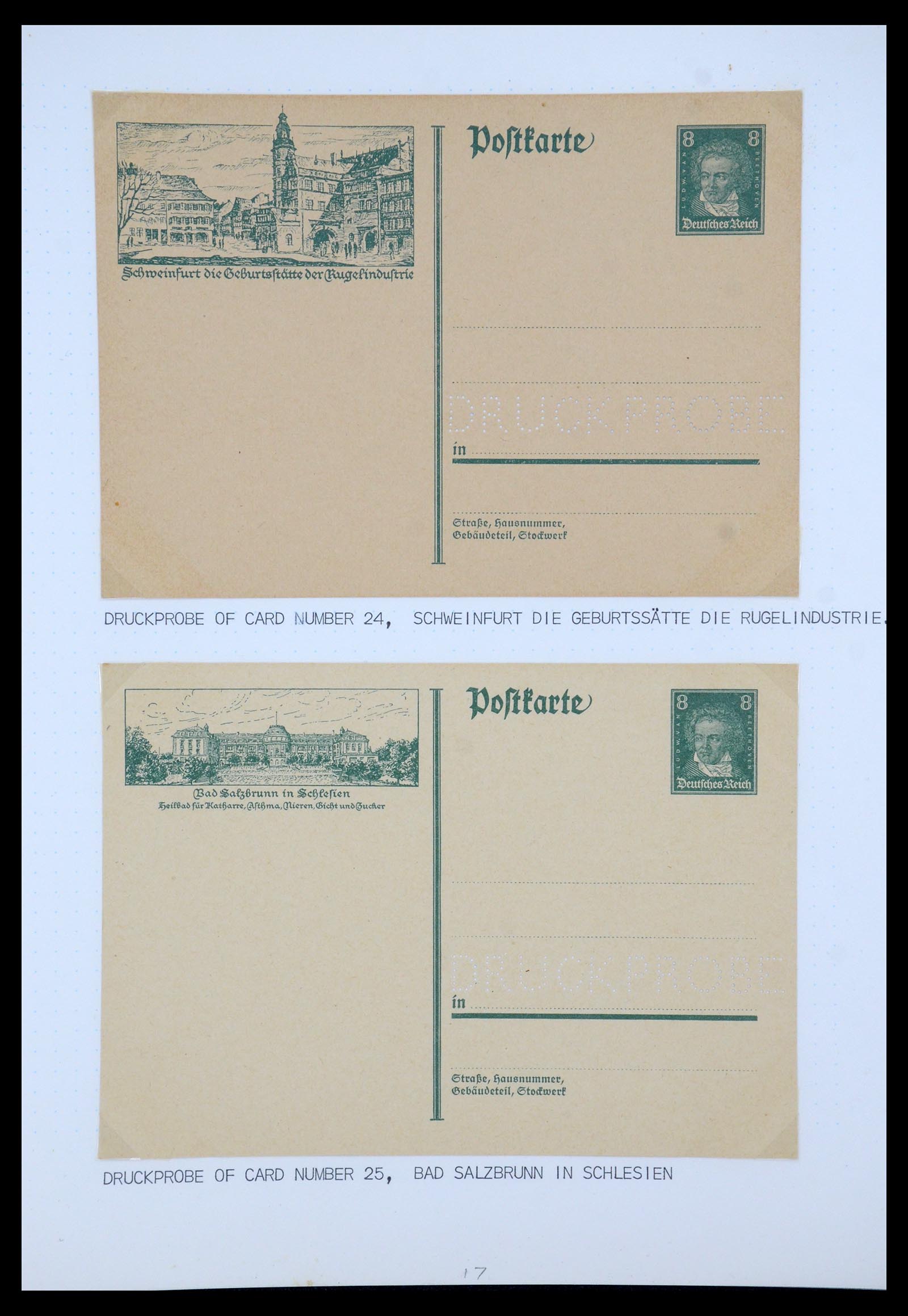 35567 009 - Postzegelverzameling 35567 Motief Beethoven 1920-1970.