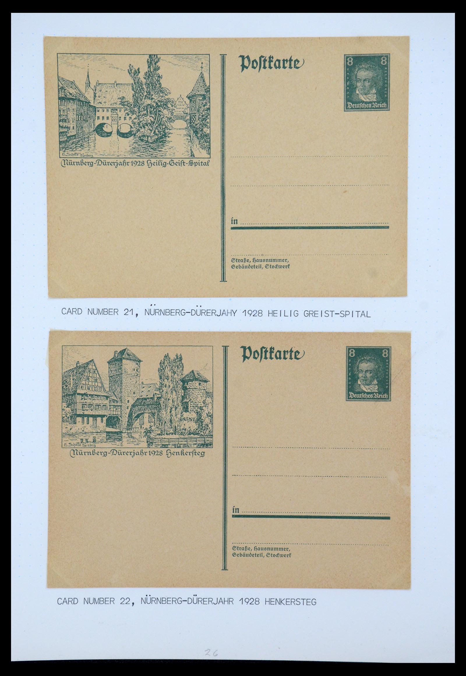 35567 030 - Postzegelverzameling 35567 Motief Beethoven 1920-1970.