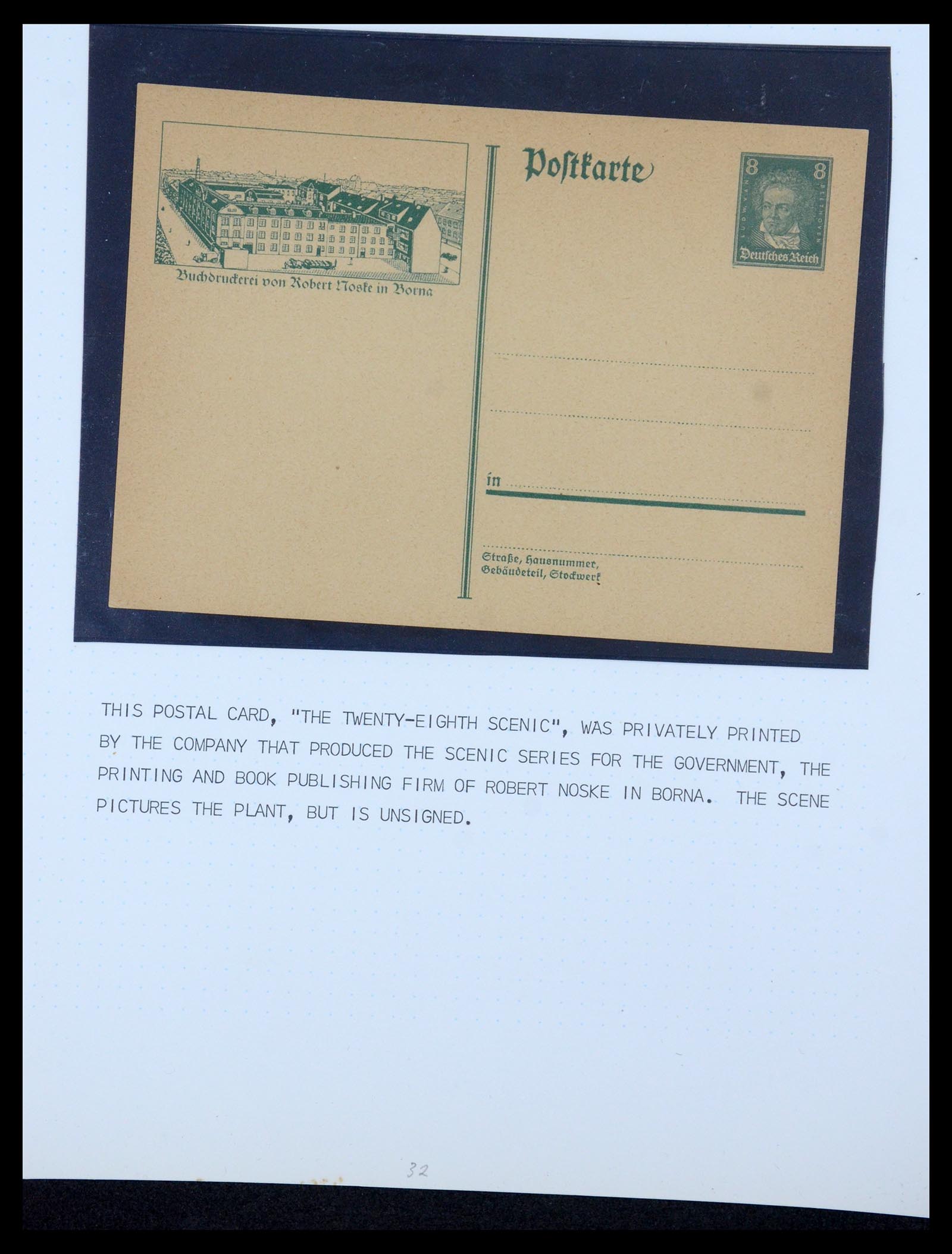 35567 036 - Postzegelverzameling 35567 Motief Beethoven 1920-1970.