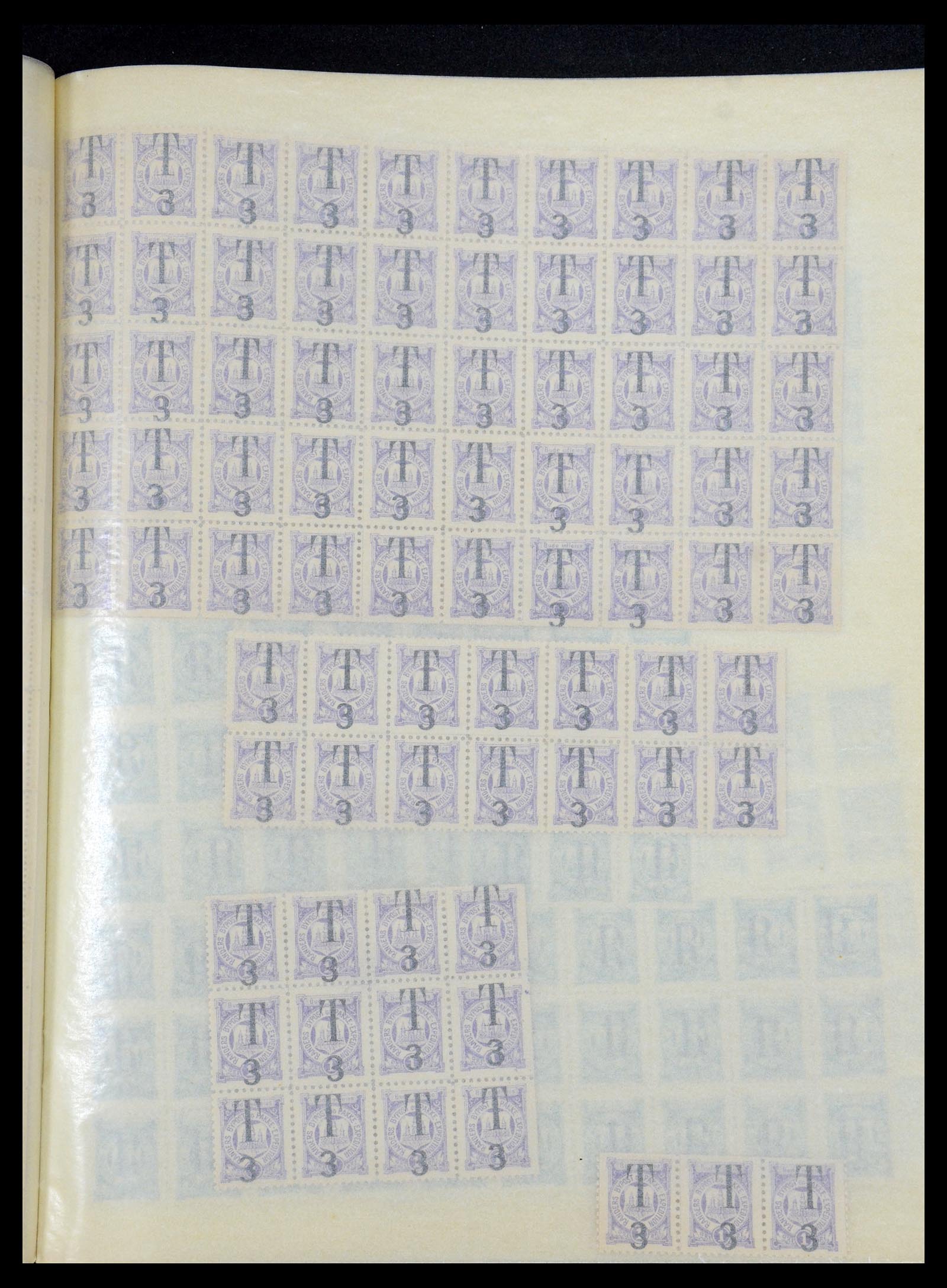 35568 041 - Postzegelverzameling 35568 Denemarken lokaalzegels.