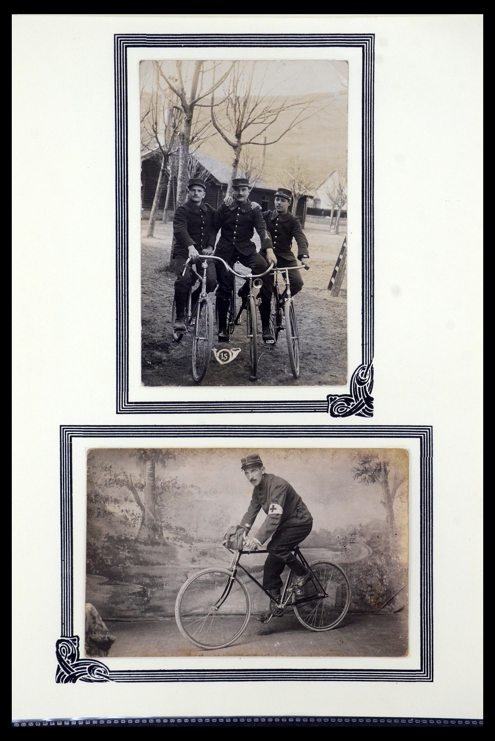 35569 002 - Stamp Collection 35569 Bicycles 1914-1918.