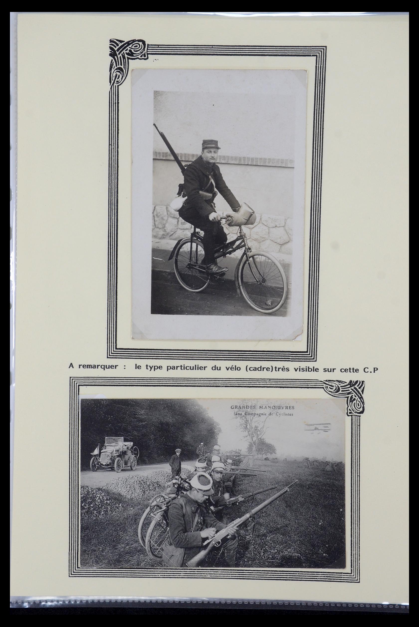 35569 019 - Stamp Collection 35569 Bicycles 1914-1918.