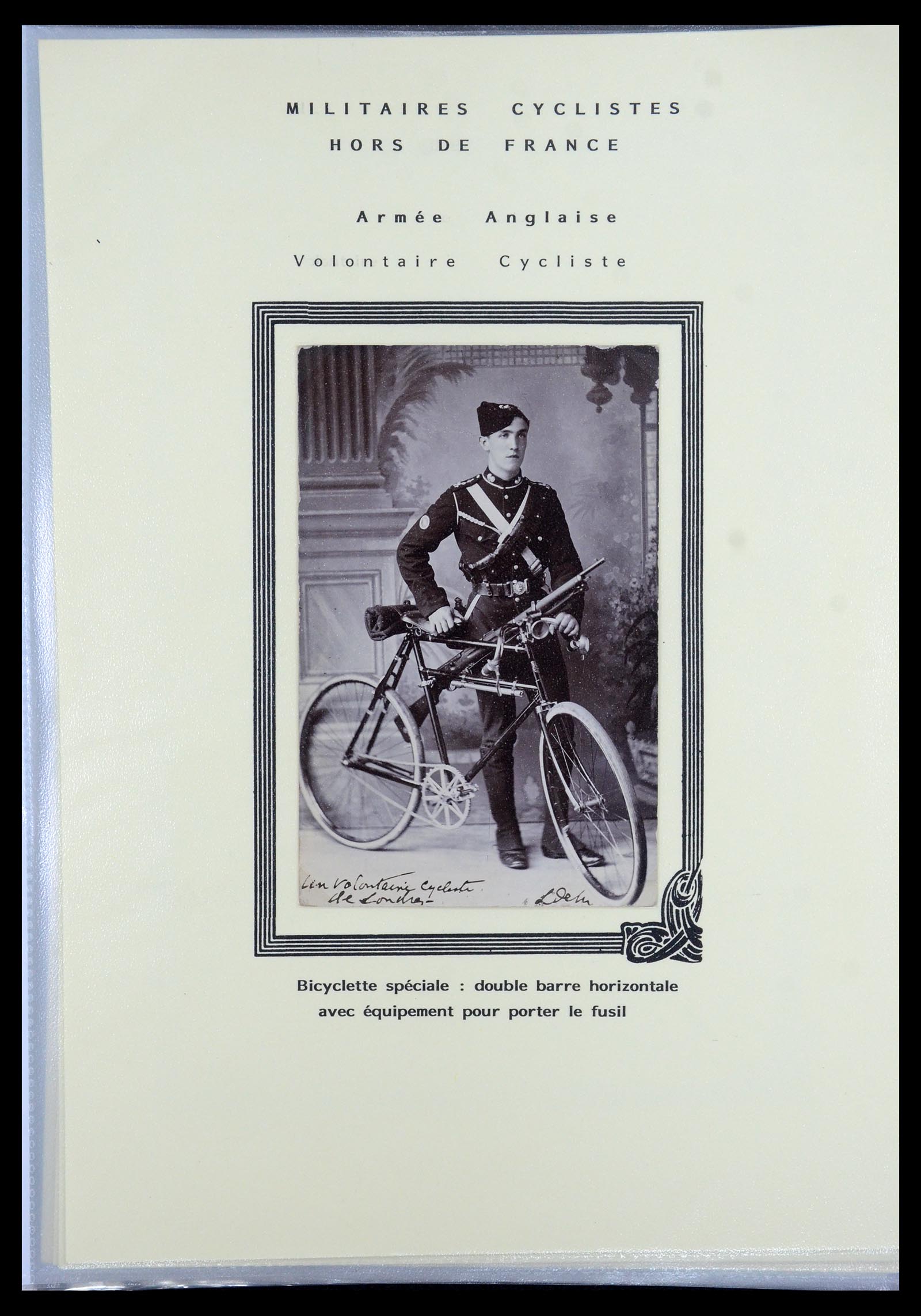35569 058 - Postzegelverzameling 35569 Motief fietsen 1914-1918.
