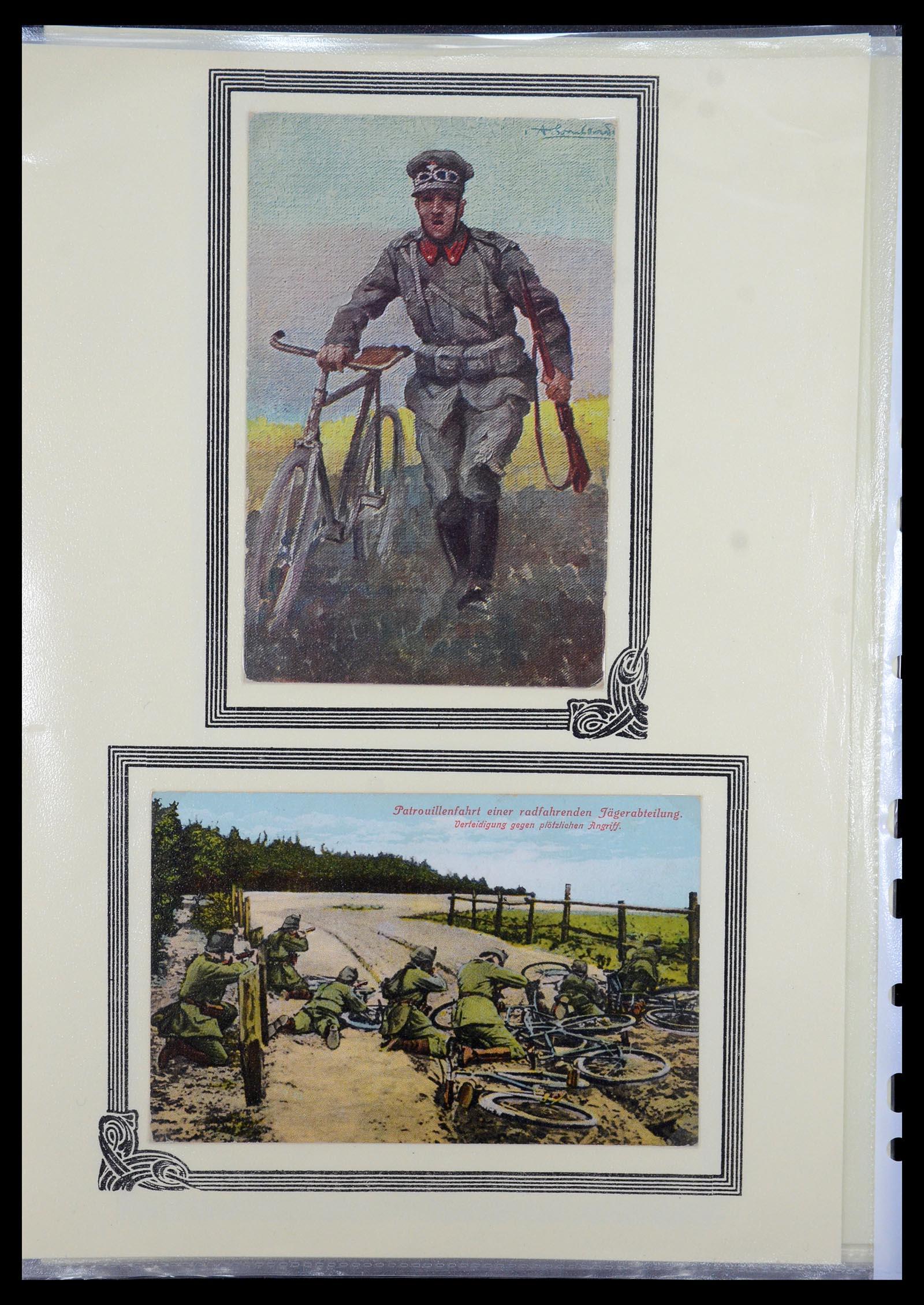 35569 075 - Stamp Collection 35569 Bicycles 1914-1918.