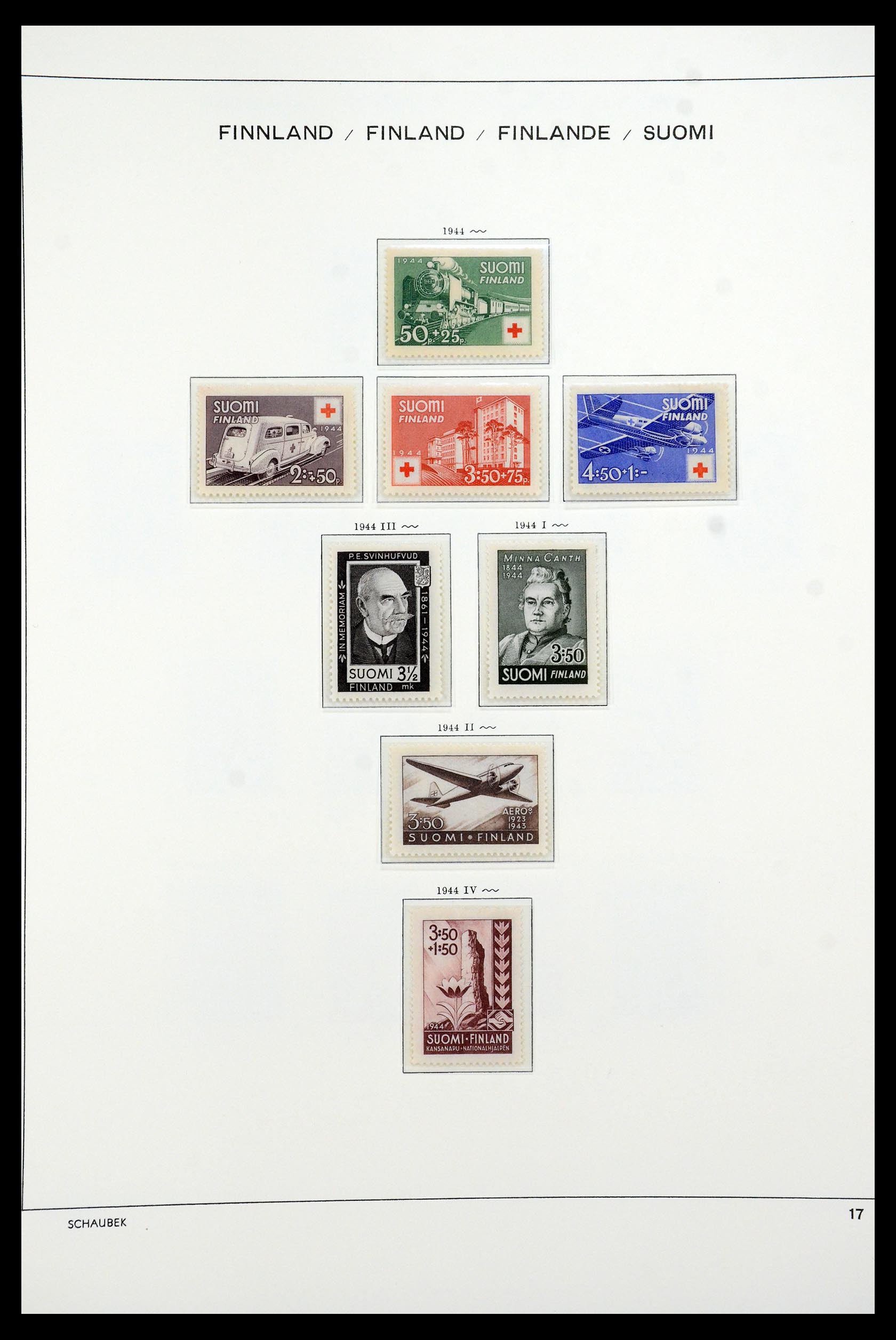 35570 032 - Postzegelverzameling 35570 Finland 1856-2009.