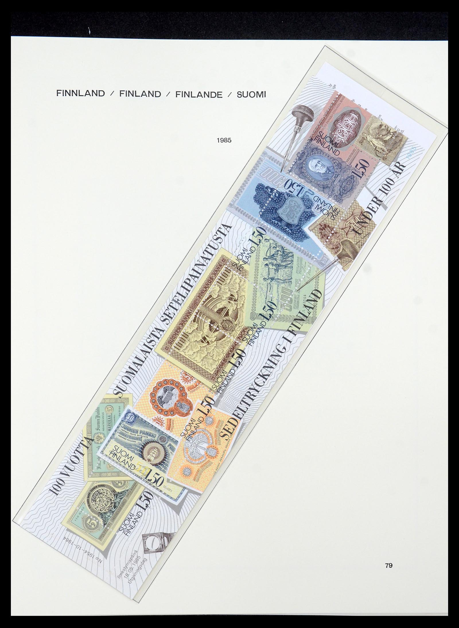 35570 106 - Postzegelverzameling 35570 Finland 1856-2009.