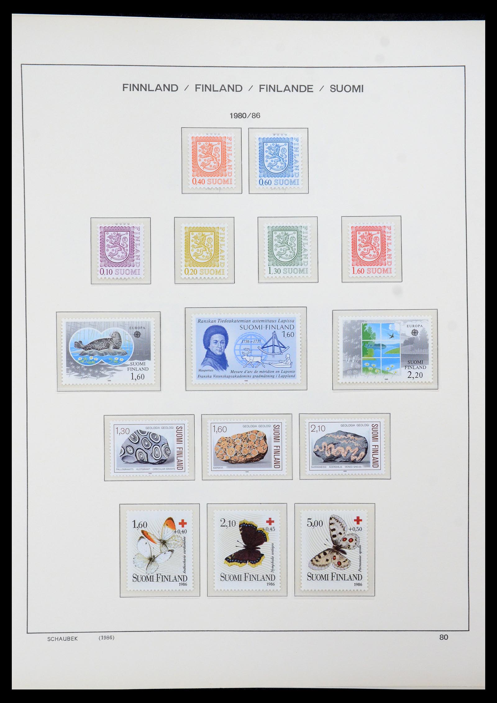 35570 108 - Postzegelverzameling 35570 Finland 1856-2009.