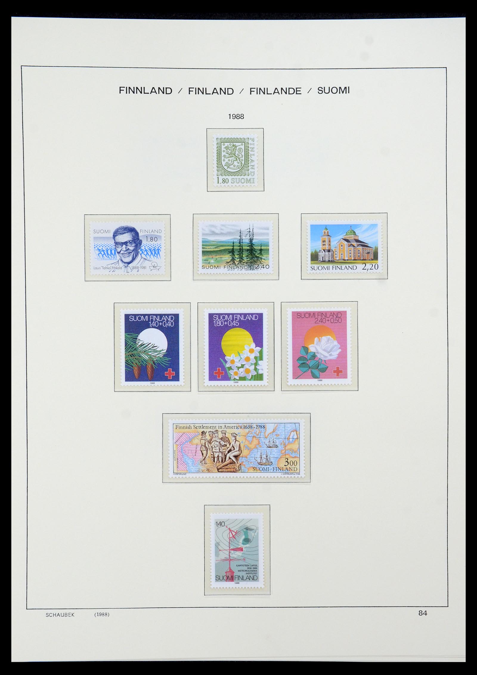 35570 116 - Postzegelverzameling 35570 Finland 1856-2009.