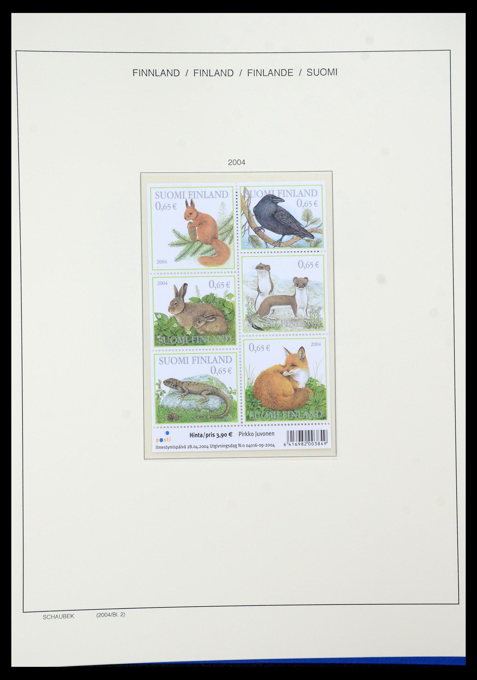 35570 209 - Postzegelverzameling 35570 Finland 1856-2009.
