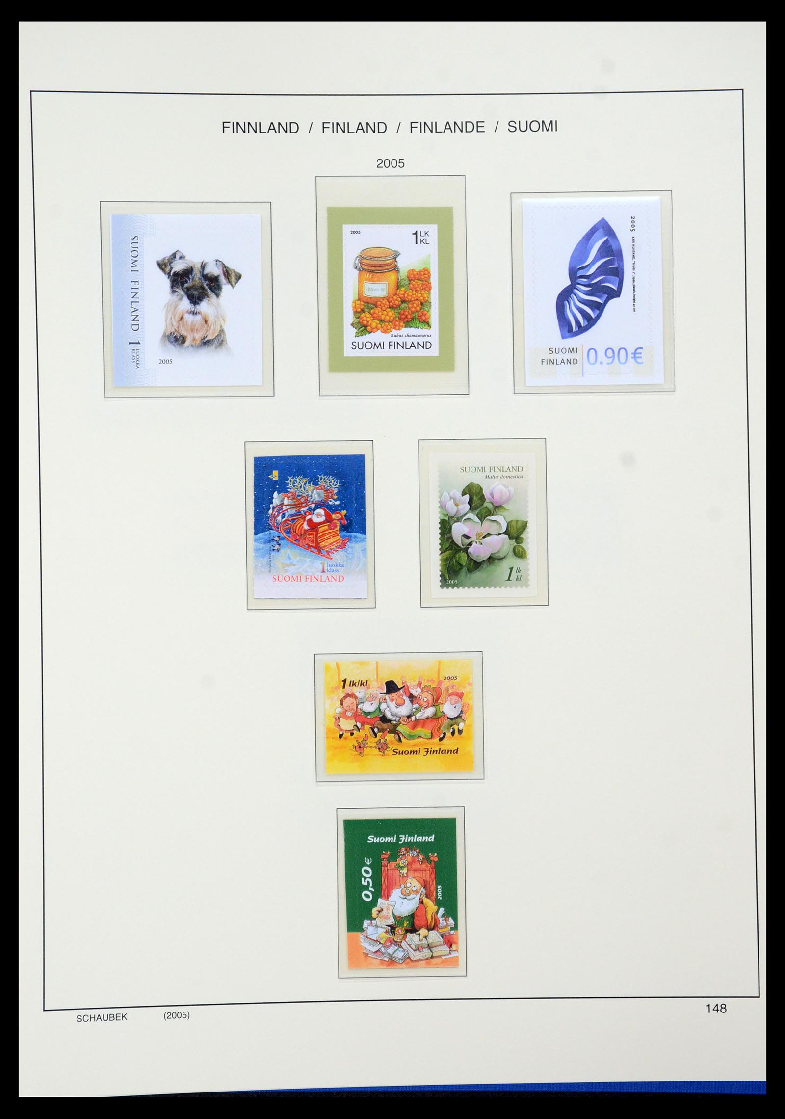 35570 213 - Postzegelverzameling 35570 Finland 1856-2009.