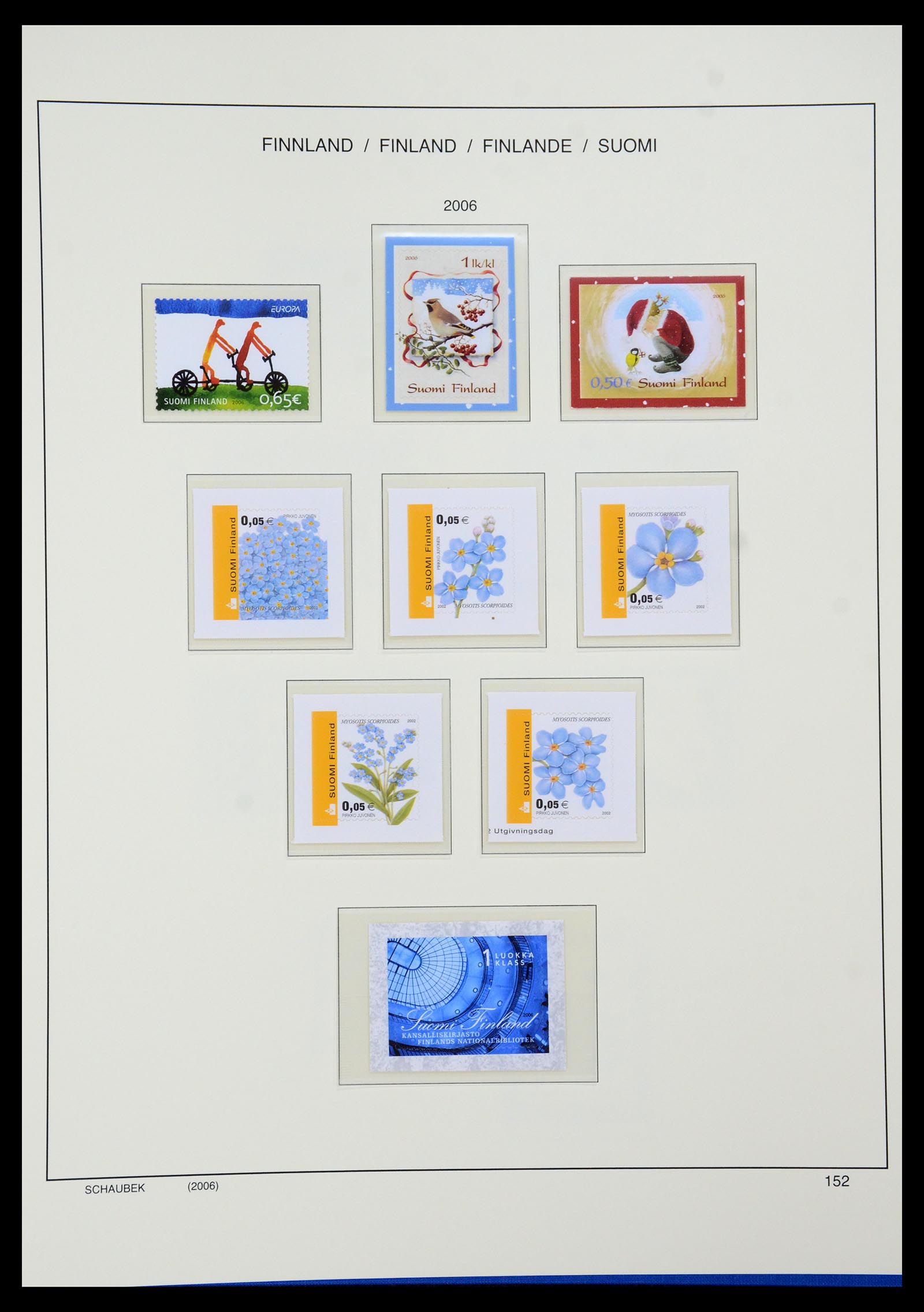 35570 219 - Postzegelverzameling 35570 Finland 1856-2009.