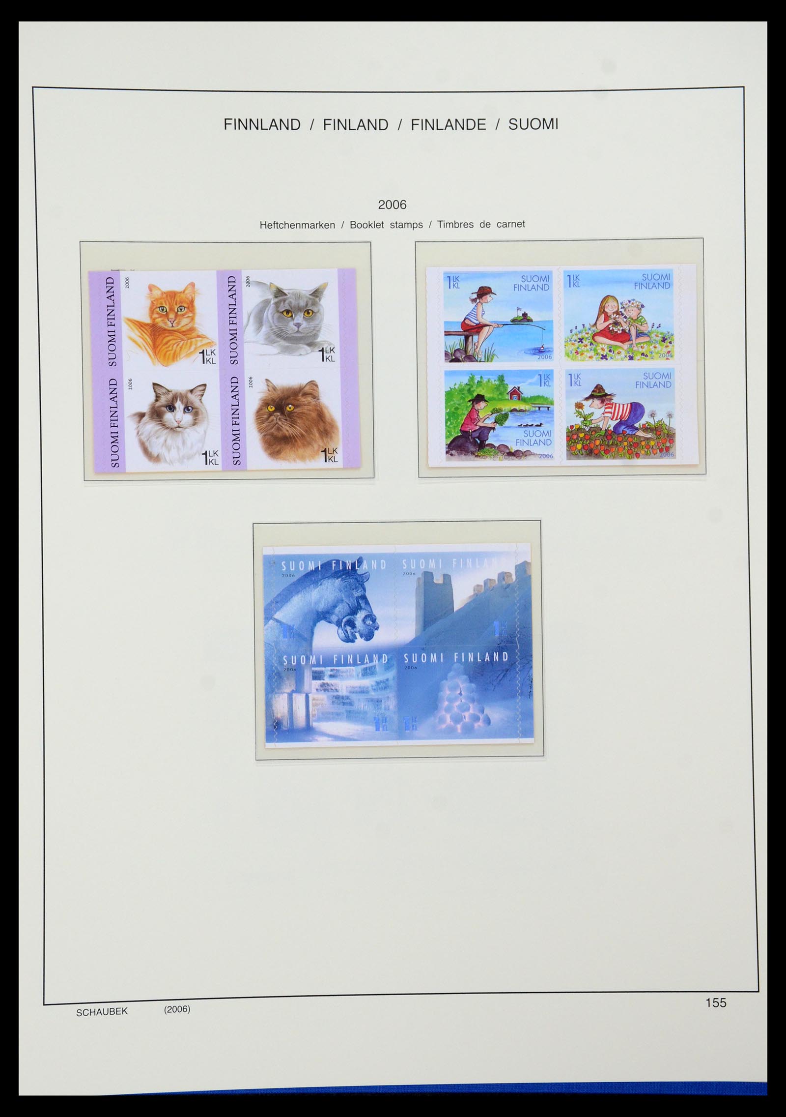 35570 222 - Postzegelverzameling 35570 Finland 1856-2009.