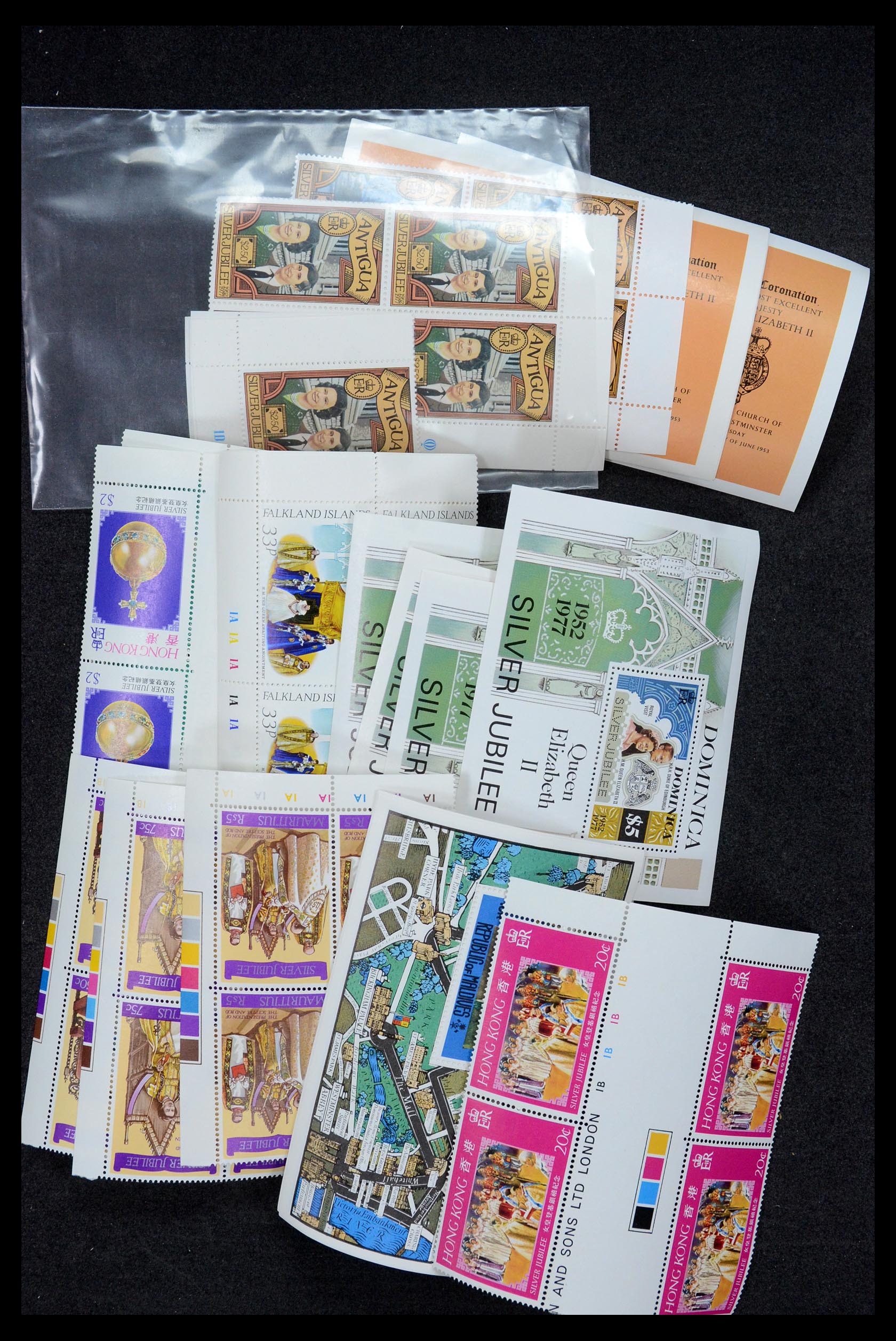 35572 003 - Postzegelverzameling 35572 Engelse koloniën 1960-1980.