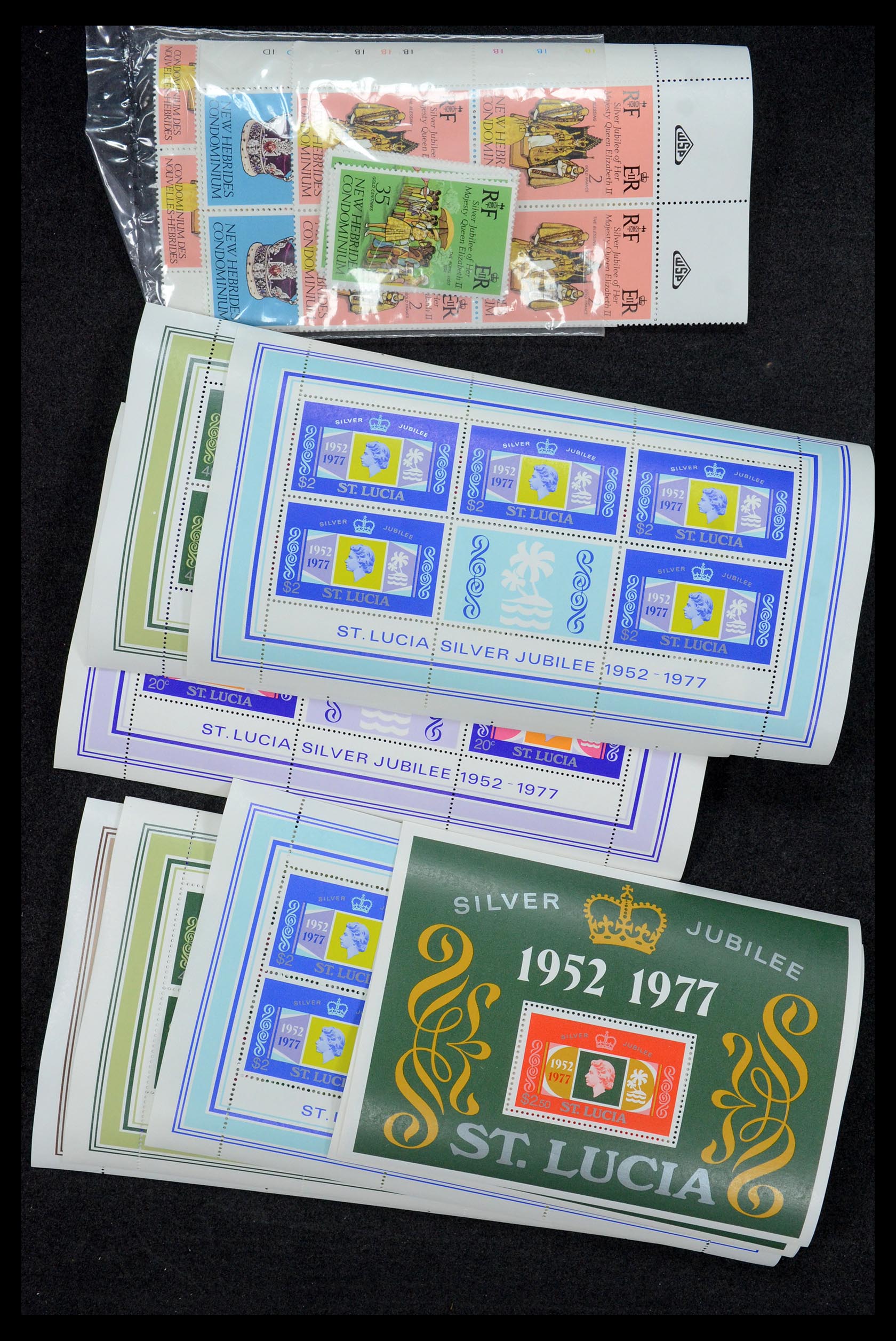 35572 008 - Postzegelverzameling 35572 Engelse koloniën 1960-1980.