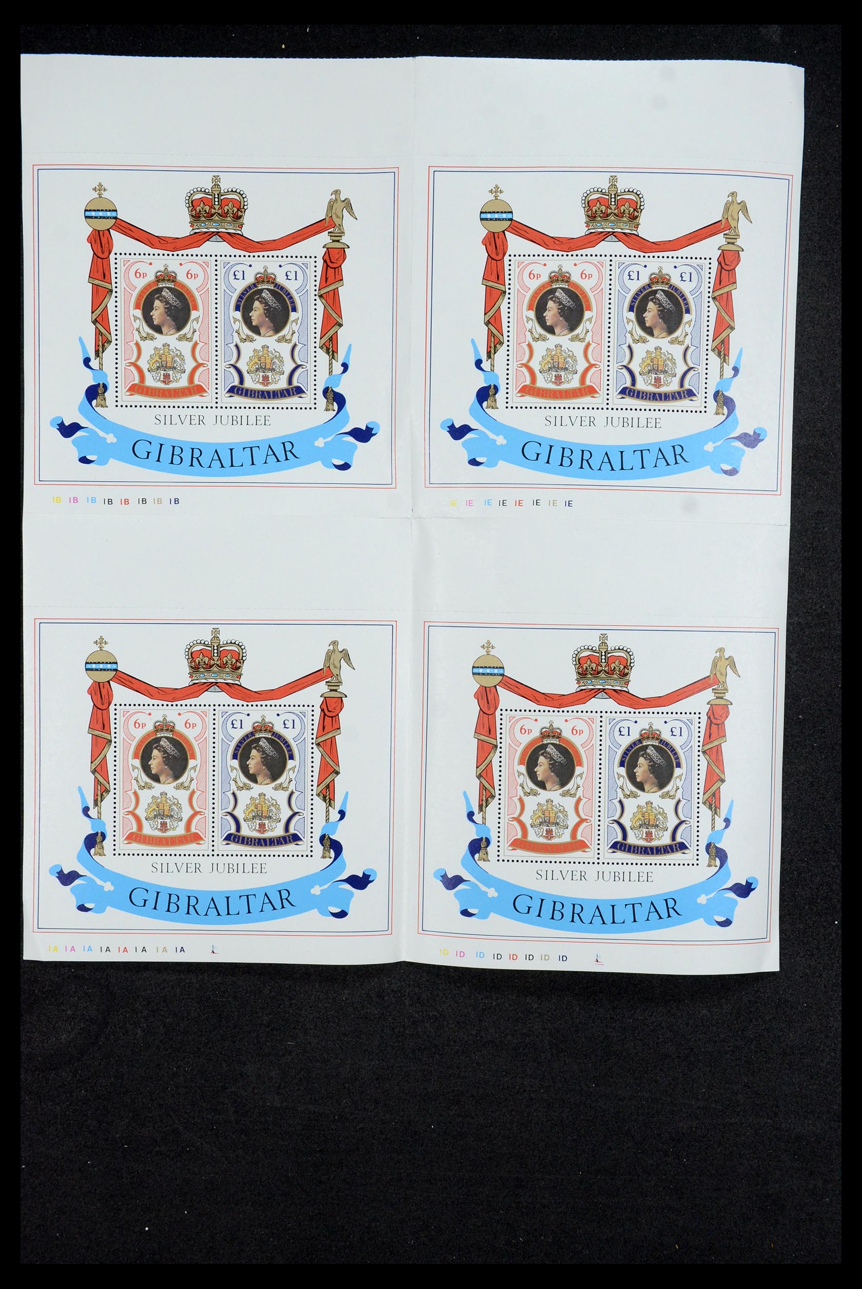 35572 012 - Postzegelverzameling 35572 Engelse koloniën 1960-1980.