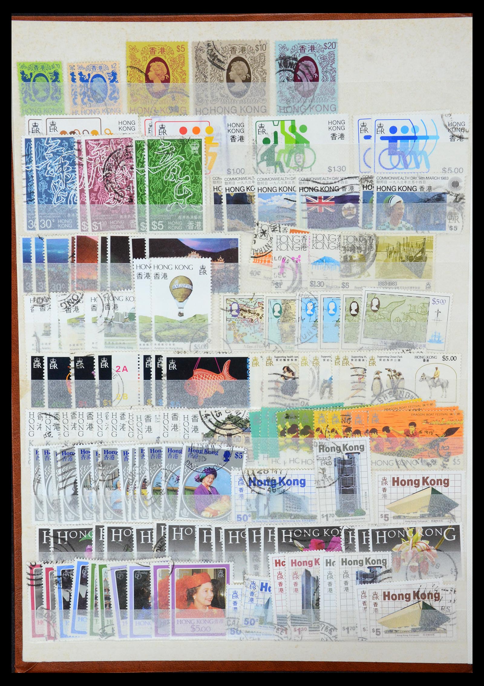 35575 021 - Postzegelverzameling 35575 Hongkong 1863-2007.