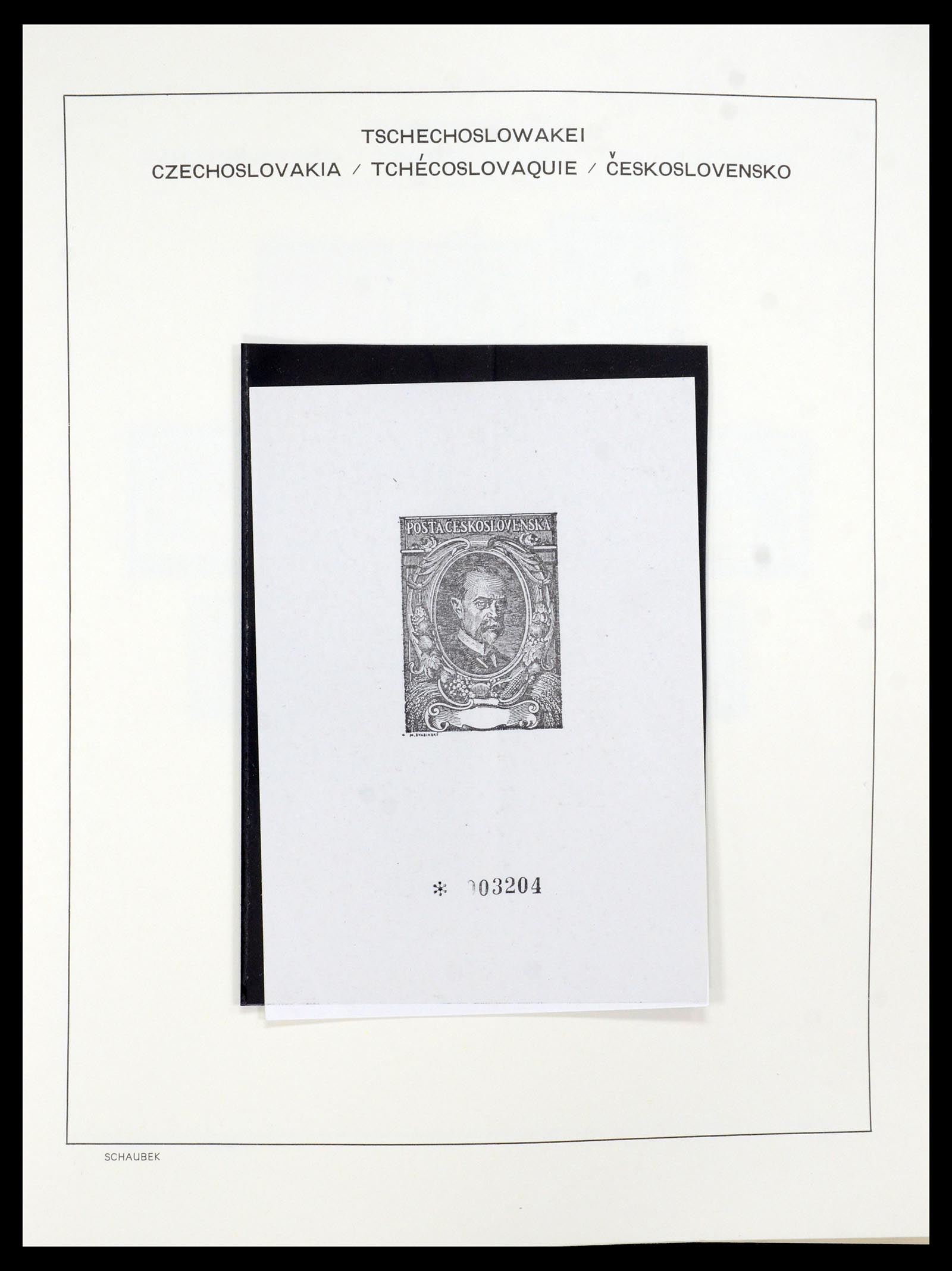 35576 001 - Postzegelverzameling 35576 Tsjechoslowakije 1945-1992.