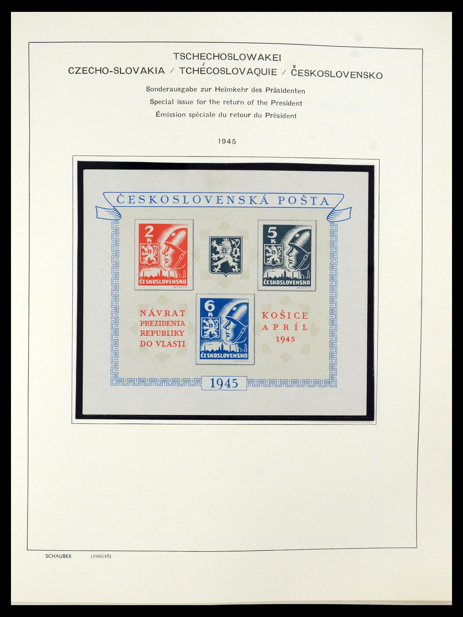 35576 008 - Postzegelverzameling 35576 Tsjechoslowakije 1945-1992.