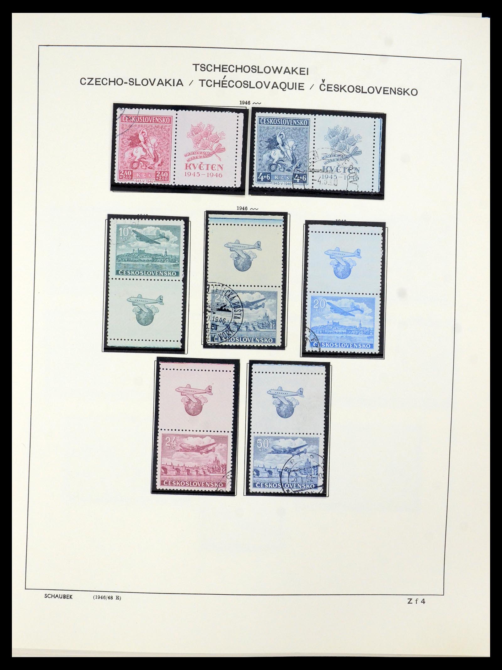 35576 012 - Postzegelverzameling 35576 Tsjechoslowakije 1945-1992.