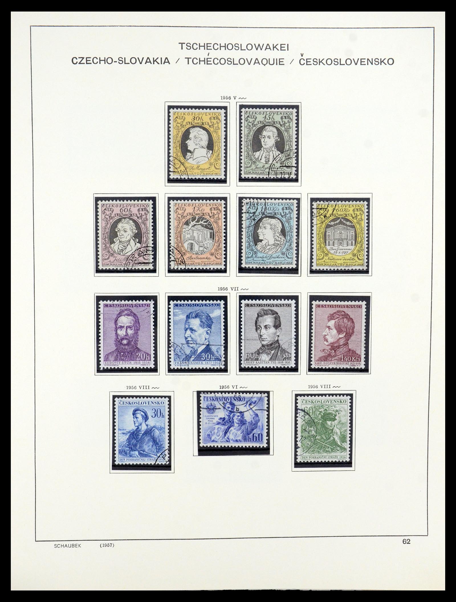 35576 055 - Postzegelverzameling 35576 Tsjechoslowakije 1945-1992.