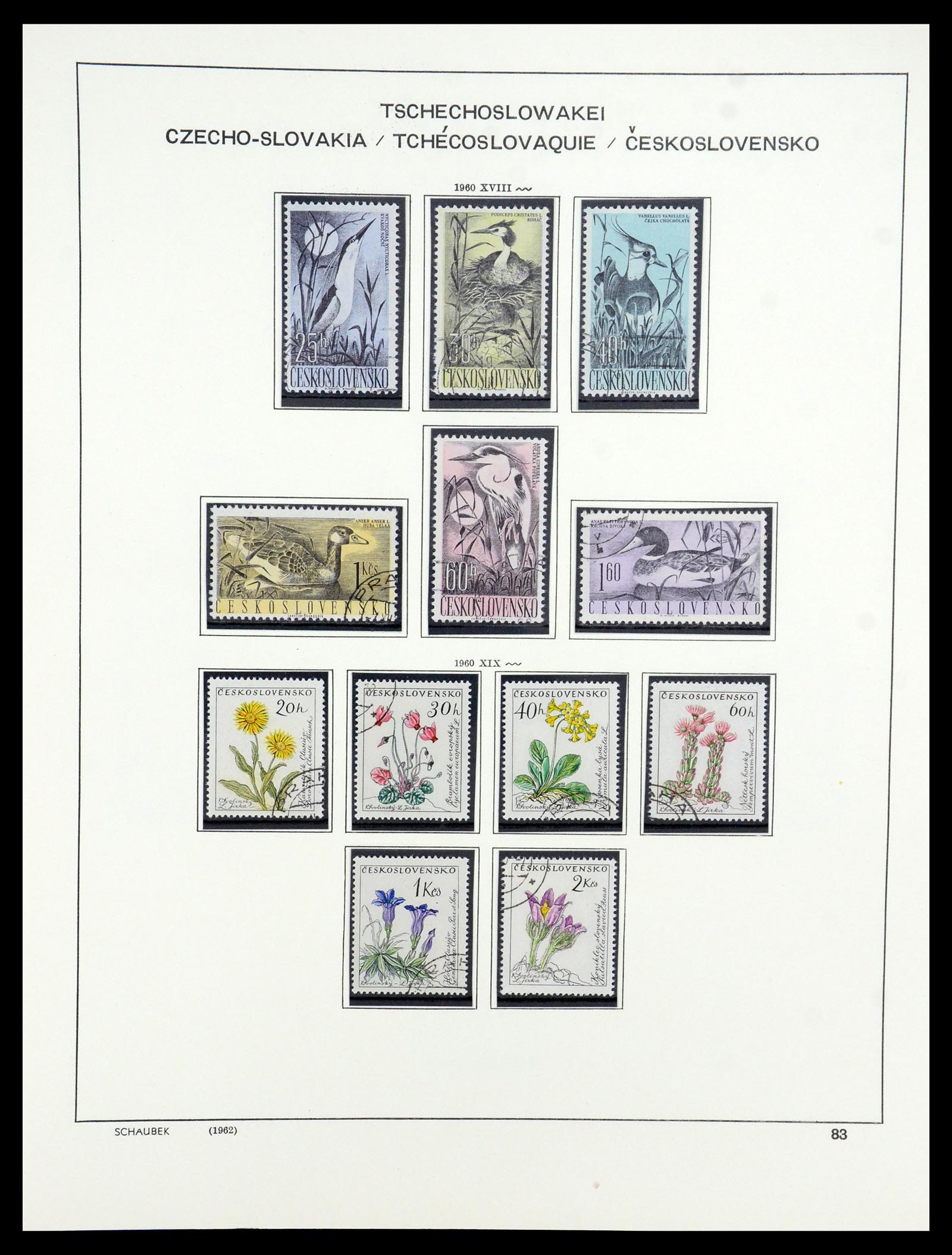 35576 079 - Postzegelverzameling 35576 Tsjechoslowakije 1945-1992.