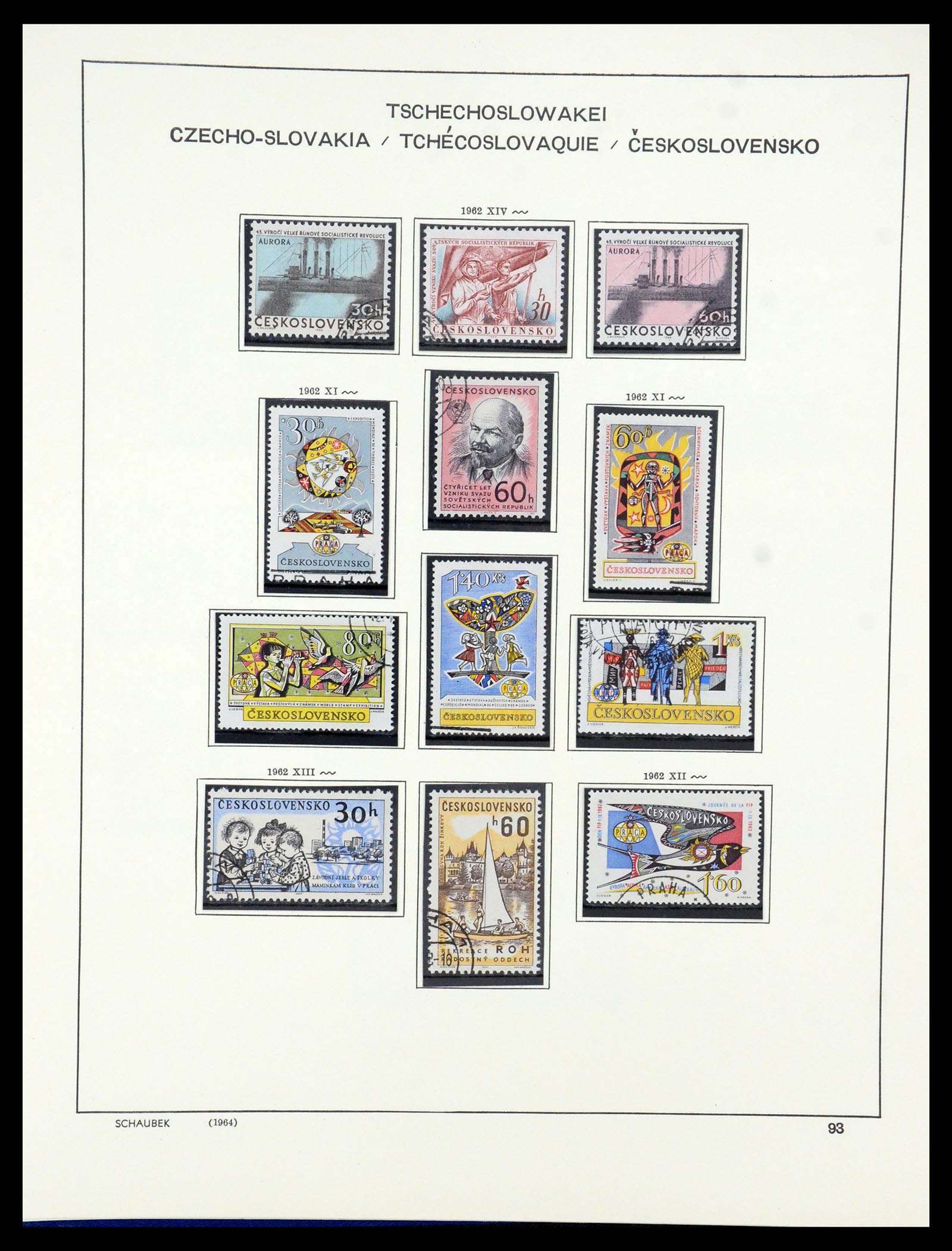 35576 090 - Postzegelverzameling 35576 Tsjechoslowakije 1945-1992.