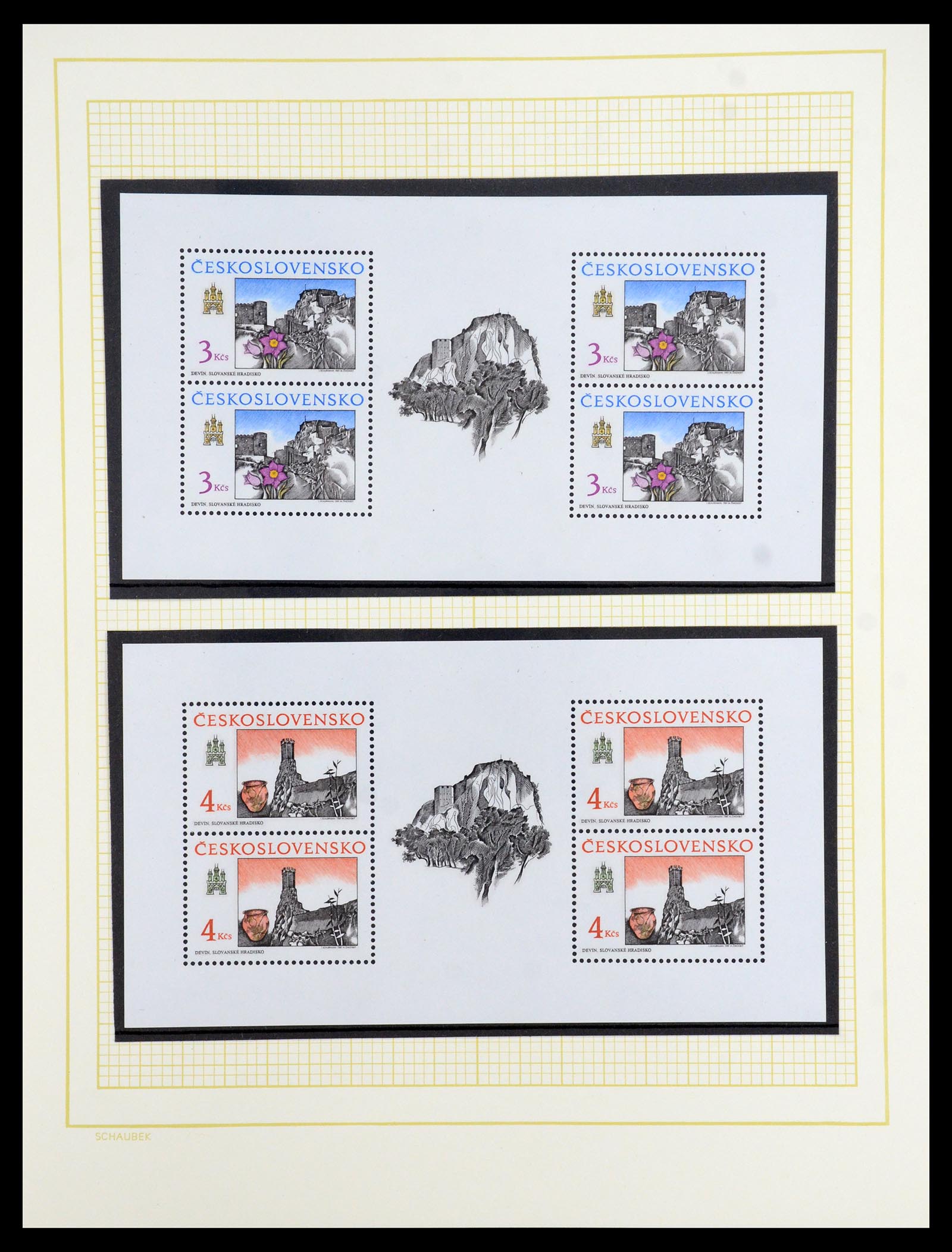35576 442 - Postzegelverzameling 35576 Tsjechoslowakije 1945-1992.