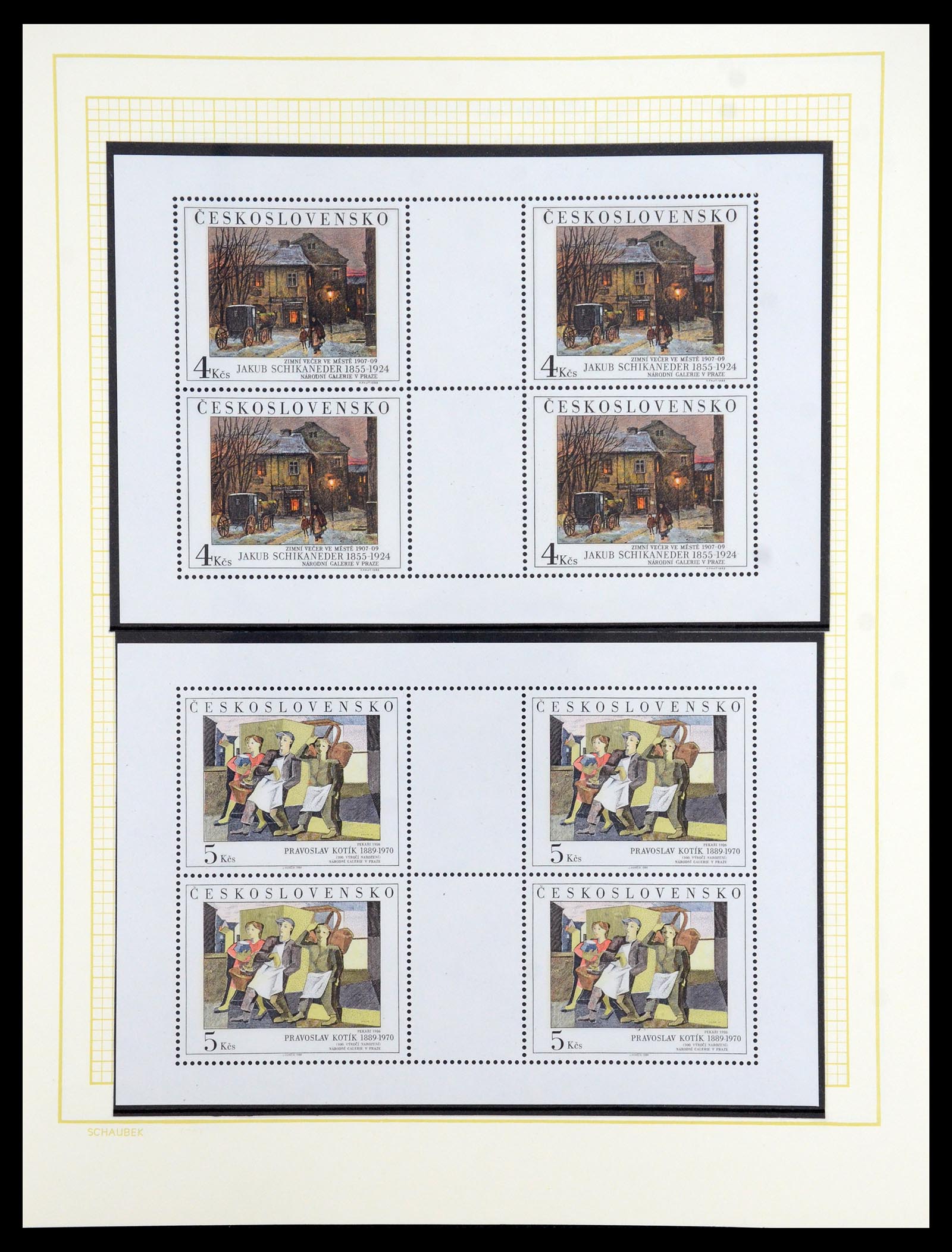 35576 444 - Postzegelverzameling 35576 Tsjechoslowakije 1945-1992.