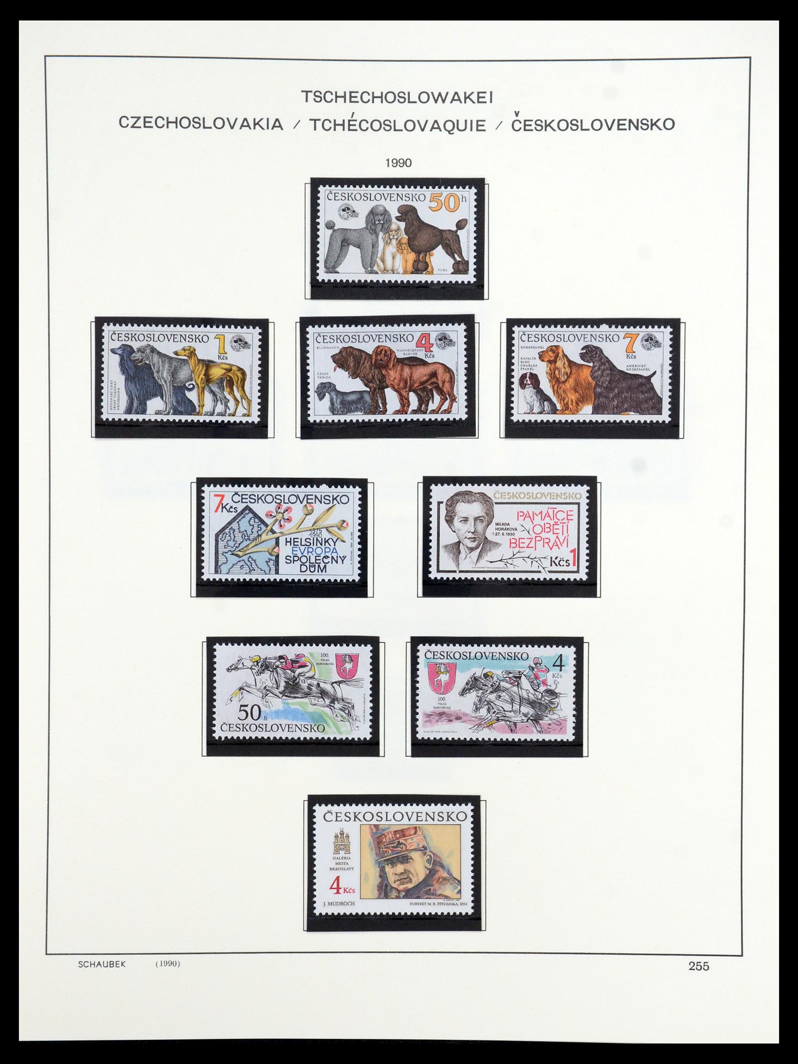 35576 449 - Postzegelverzameling 35576 Tsjechoslowakije 1945-1992.