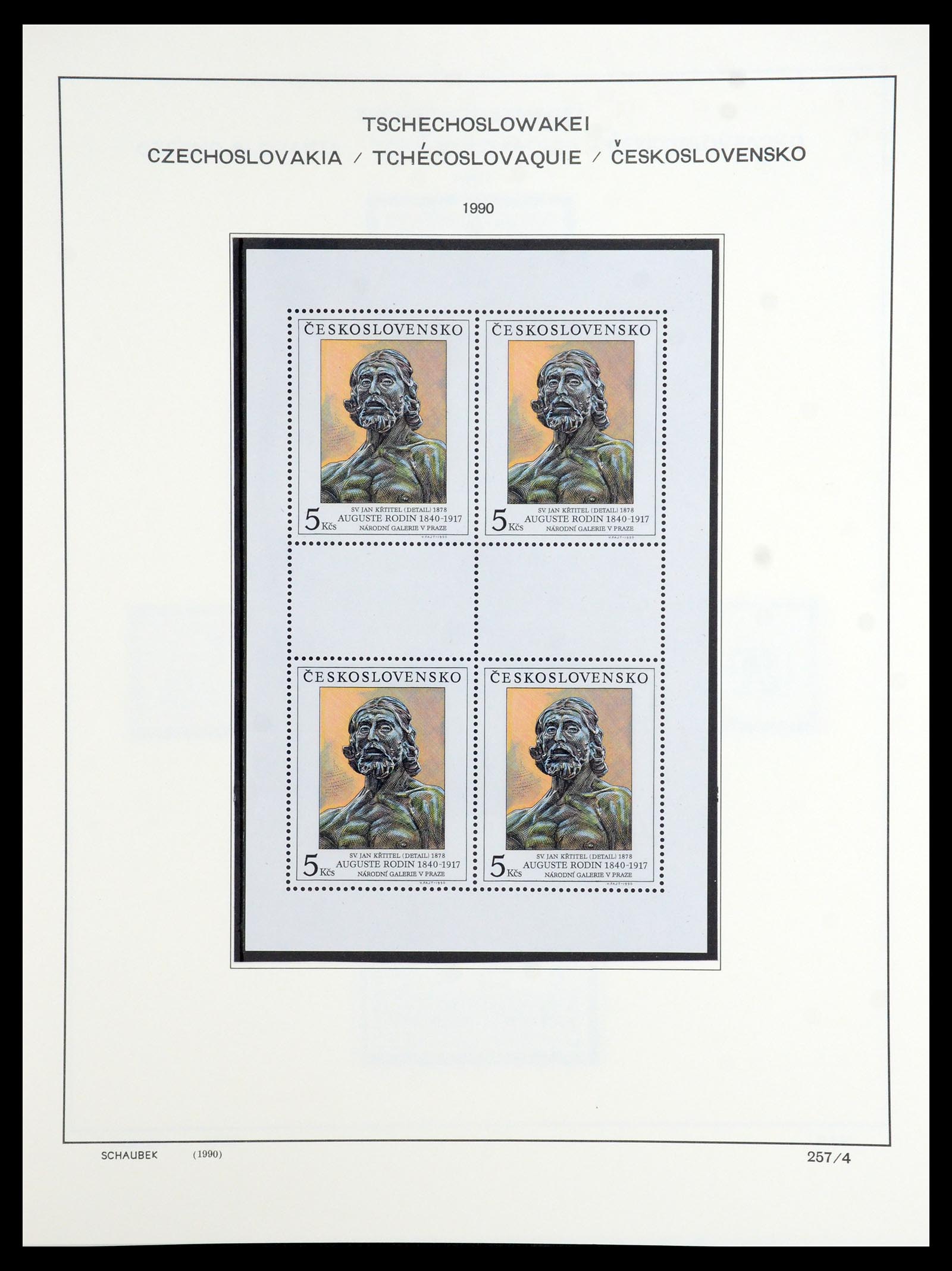 35576 461 - Postzegelverzameling 35576 Tsjechoslowakije 1945-1992.