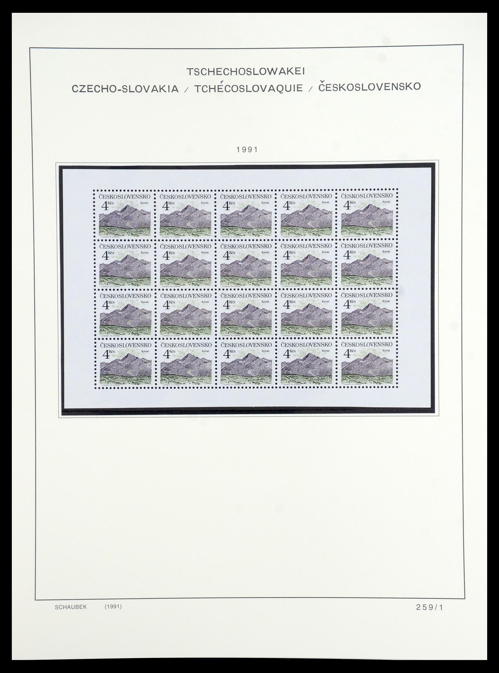 35576 464 - Postzegelverzameling 35576 Tsjechoslowakije 1945-1992.