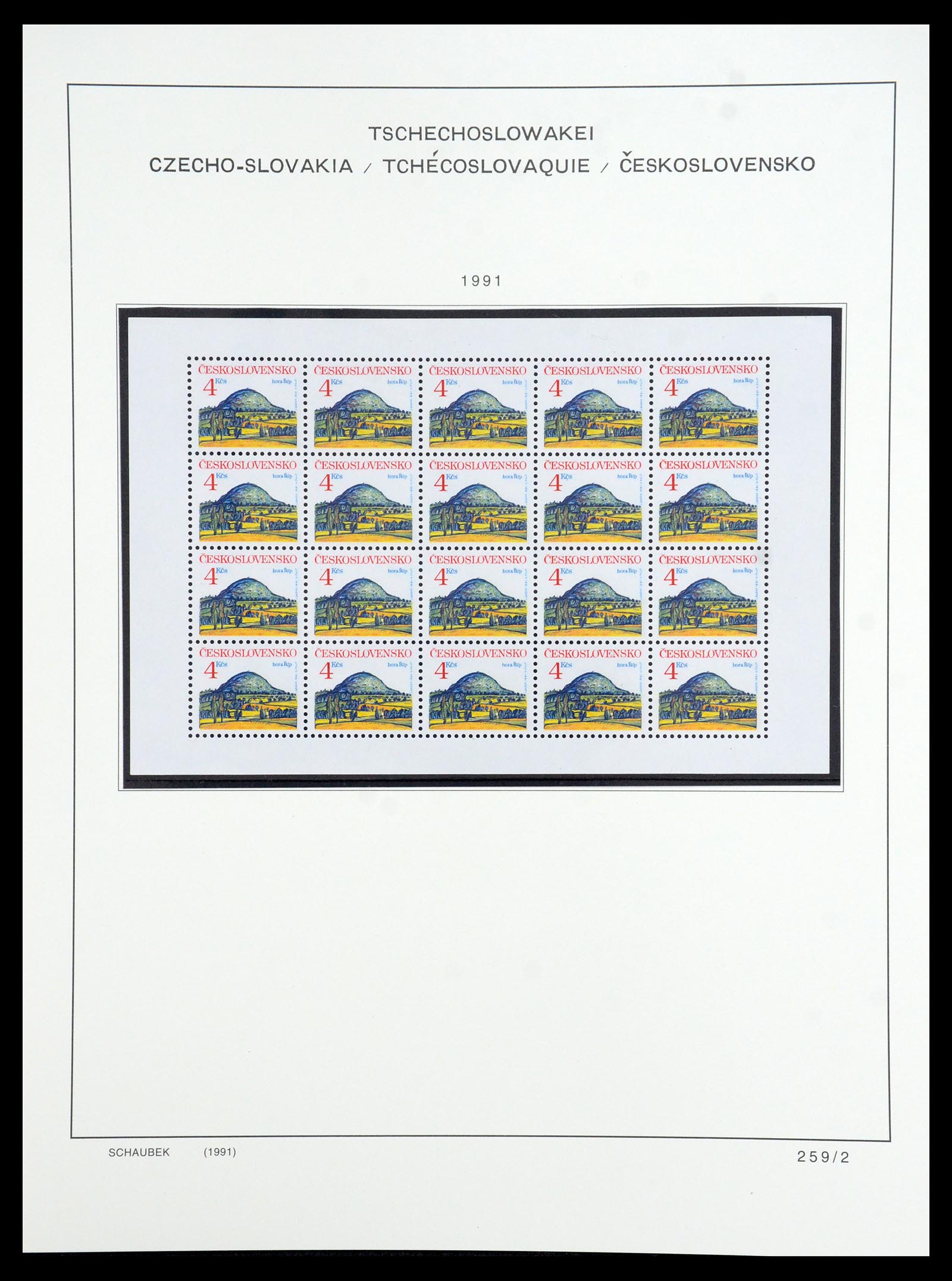 35576 465 - Postzegelverzameling 35576 Tsjechoslowakije 1945-1992.