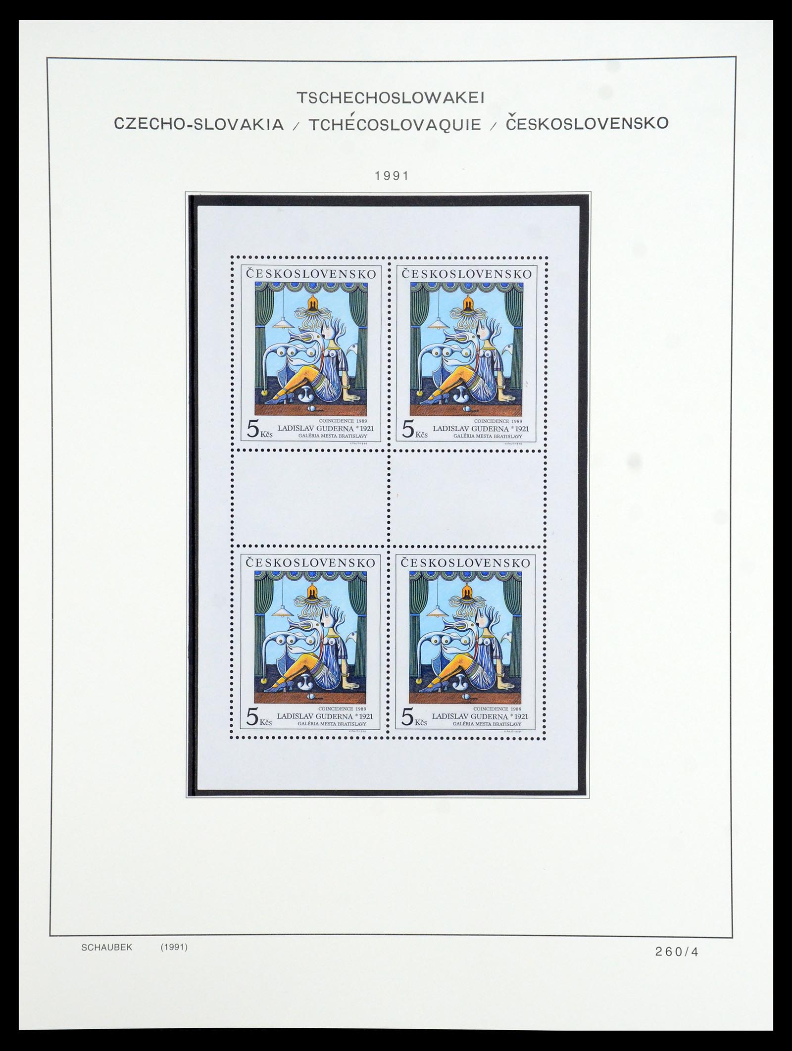 35576 470 - Postzegelverzameling 35576 Tsjechoslowakije 1945-1992.