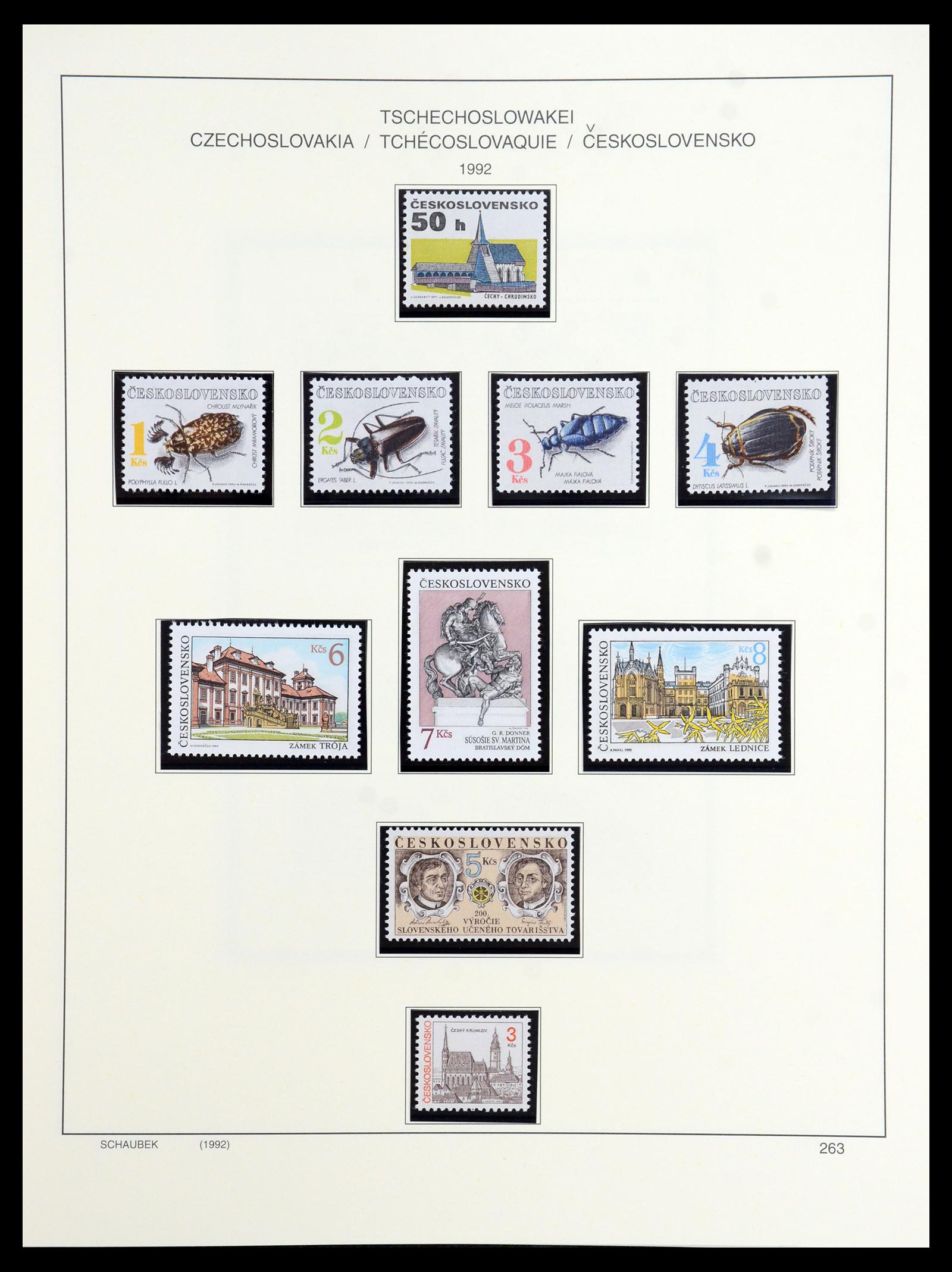 35576 477 - Postzegelverzameling 35576 Tsjechoslowakije 1945-1992.