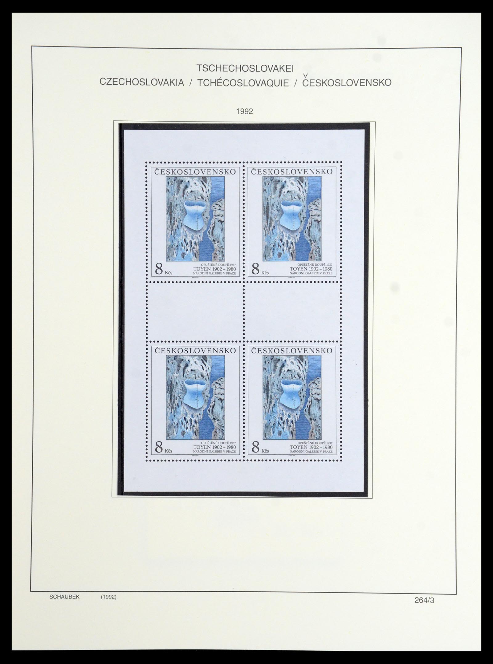 35576 484 - Postzegelverzameling 35576 Tsjechoslowakije 1945-1992.