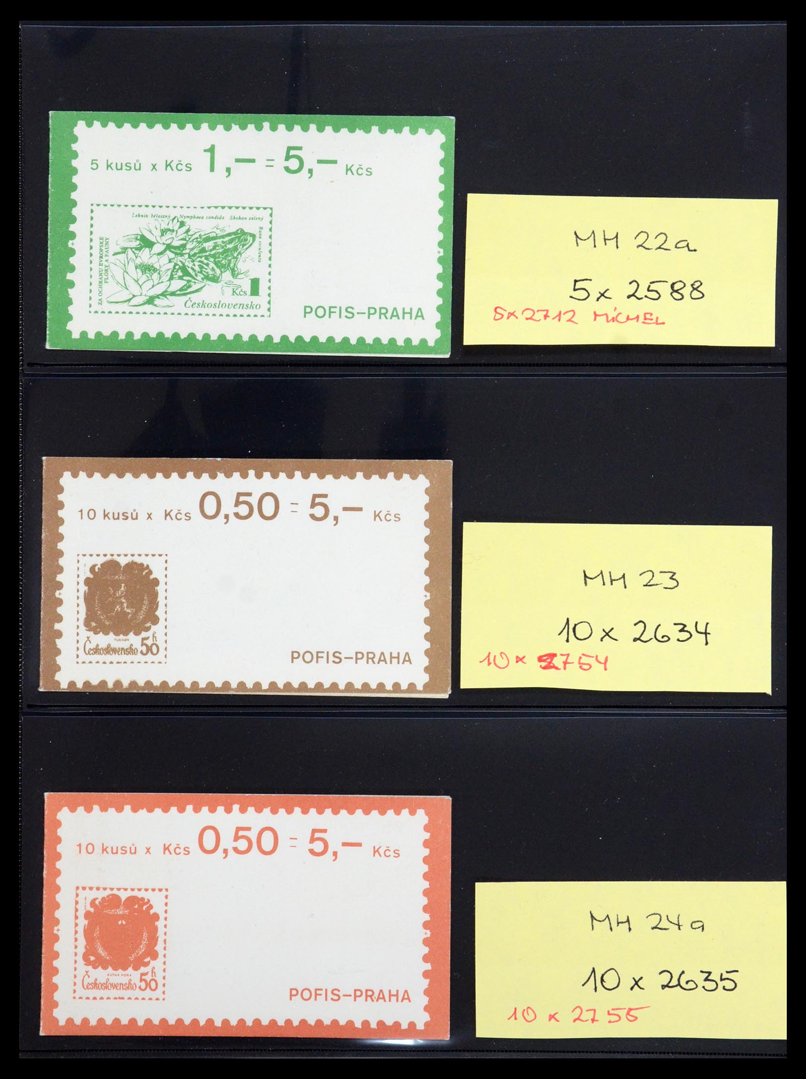 35576 489 - Postzegelverzameling 35576 Tsjechoslowakije 1945-1992.