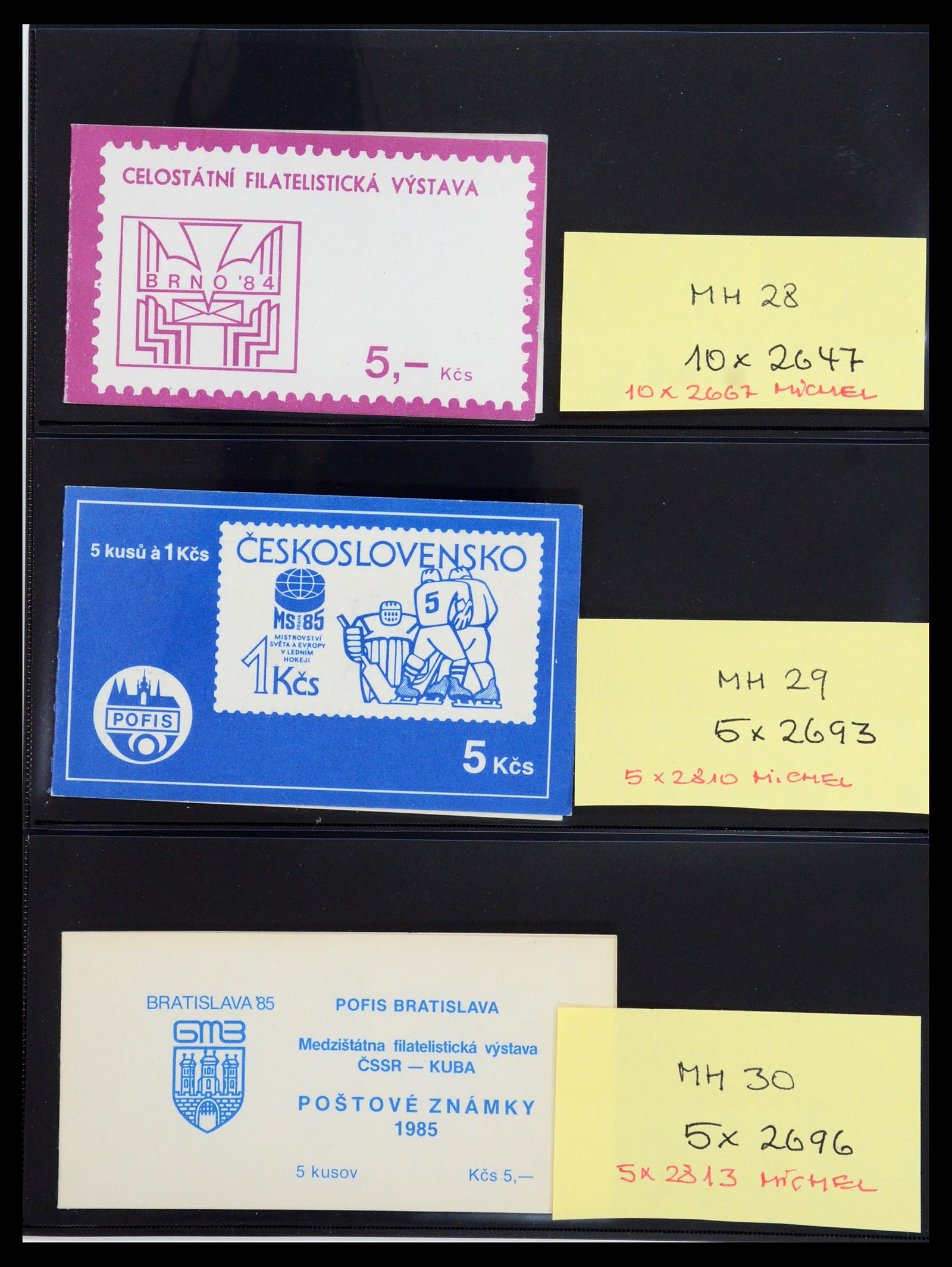 35576 491 - Postzegelverzameling 35576 Tsjechoslowakije 1945-1992.